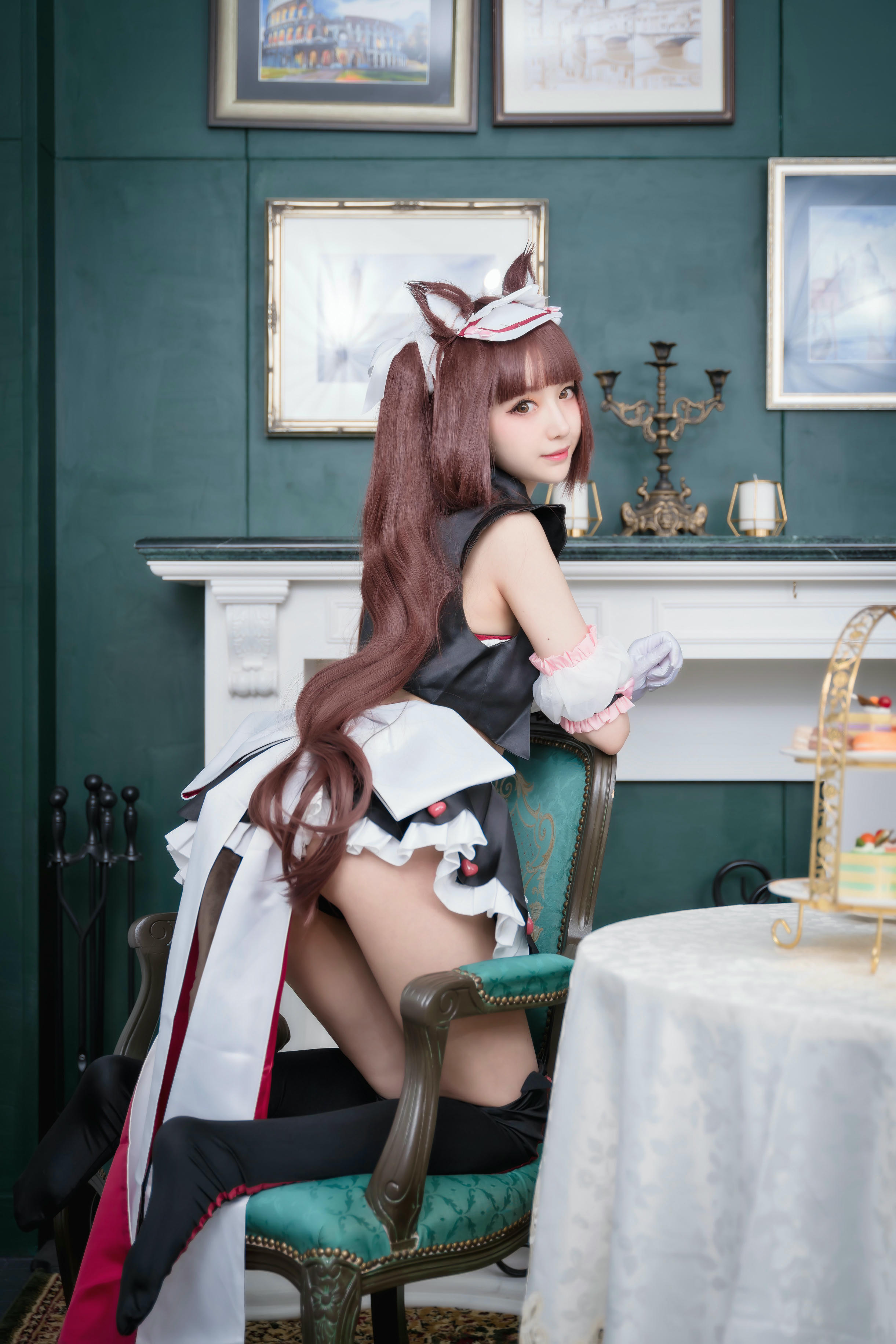 Shika小鹿鹿 NO.100 猫娘[9P-65.3M]_第1集