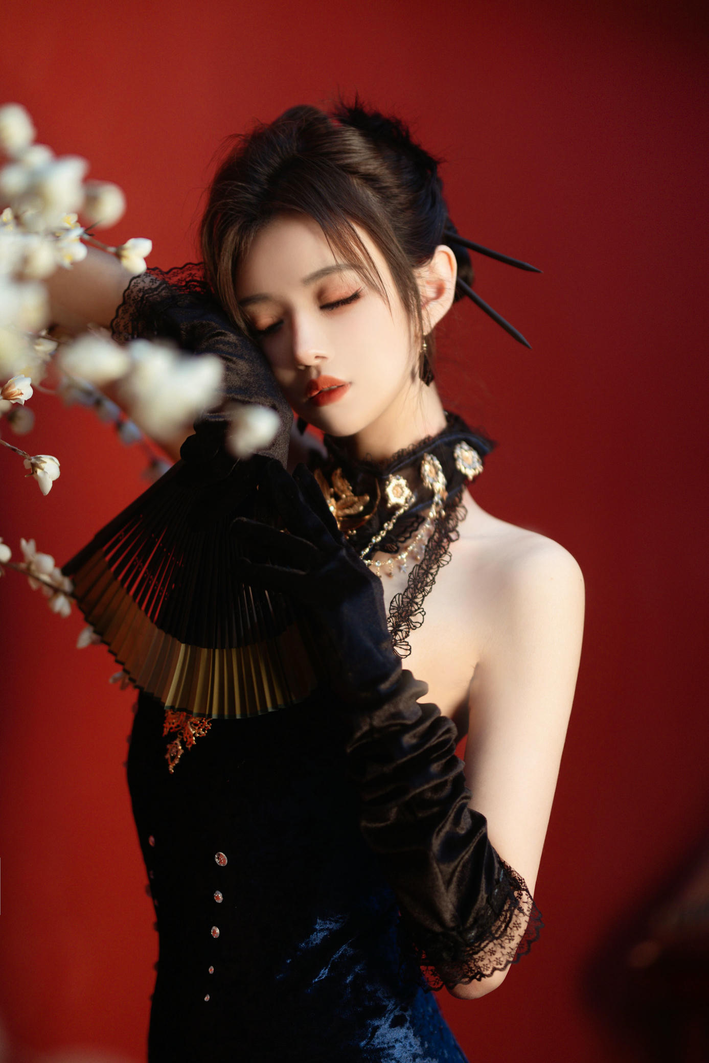 Shika小鹿鹿 NO.106 烽火经年旗袍[24P-2V-126.7M]_第1集