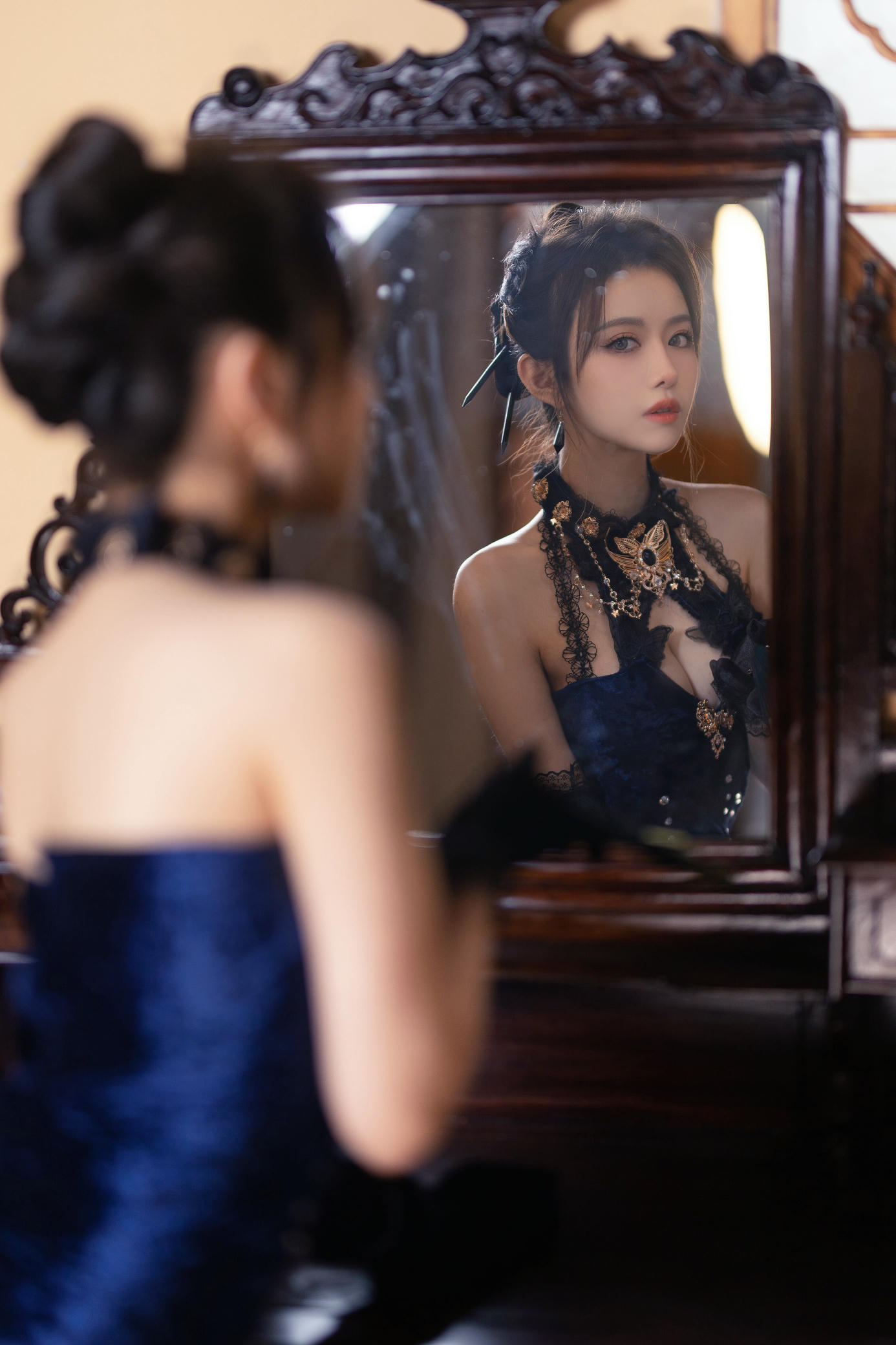 Shika小鹿鹿 NO.106 烽火经年旗袍[24P-2V-126.7M]_第1集