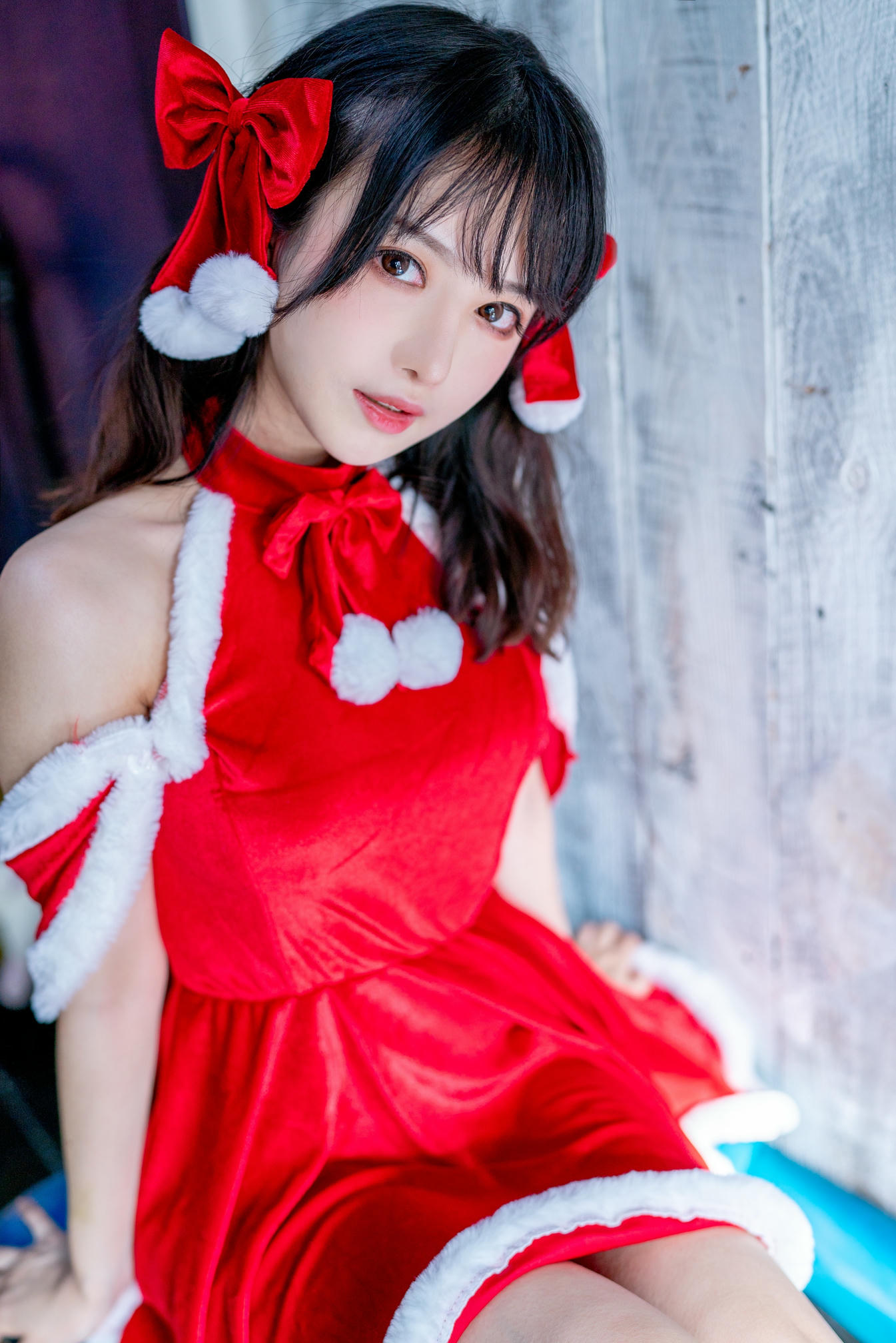 Shika小鹿鹿 NO.109 圣诞4套自拍 [42P-105MB]_第2集