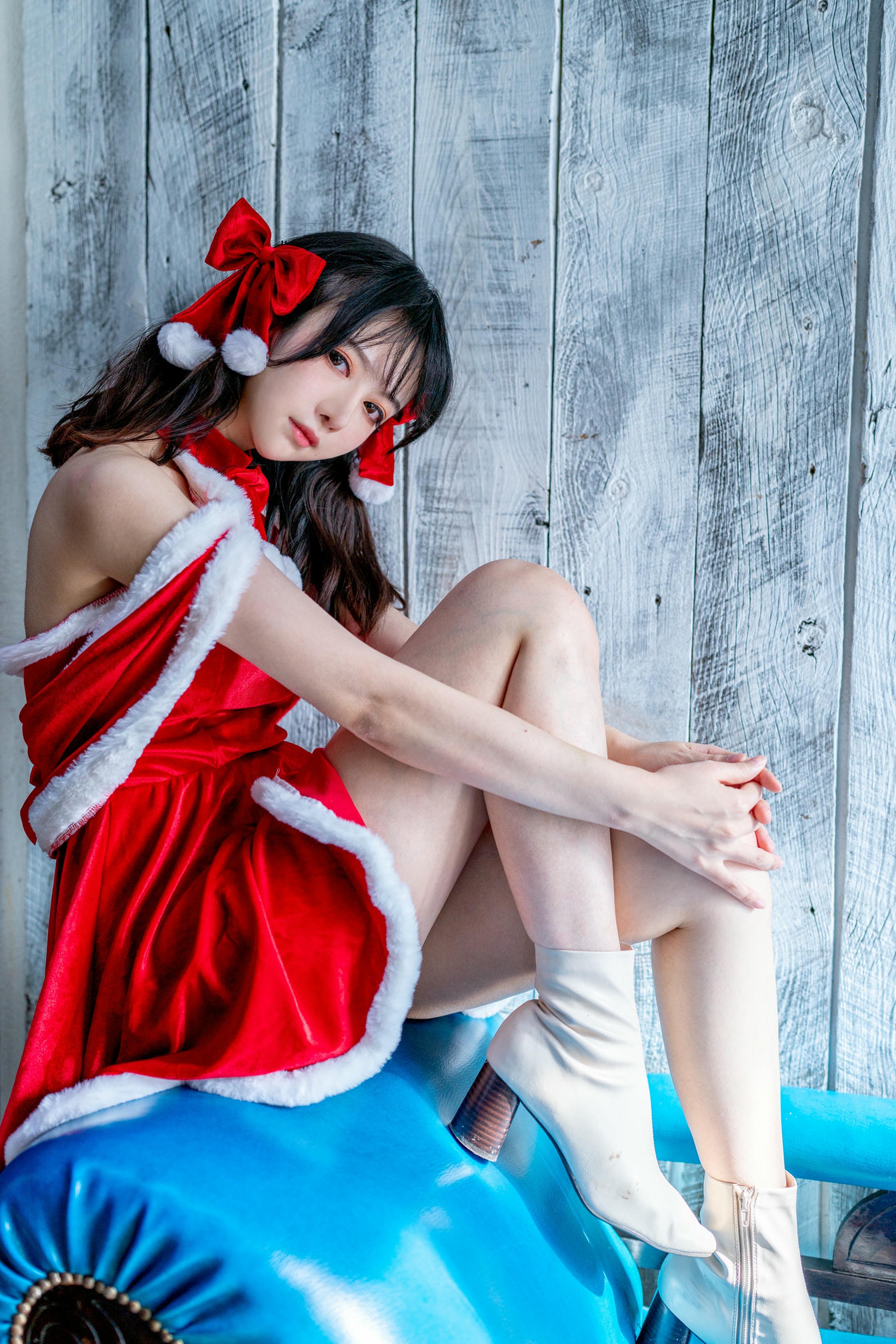 Shika小鹿鹿 NO.109 圣诞4套自拍 [42P-105MB]_第2集