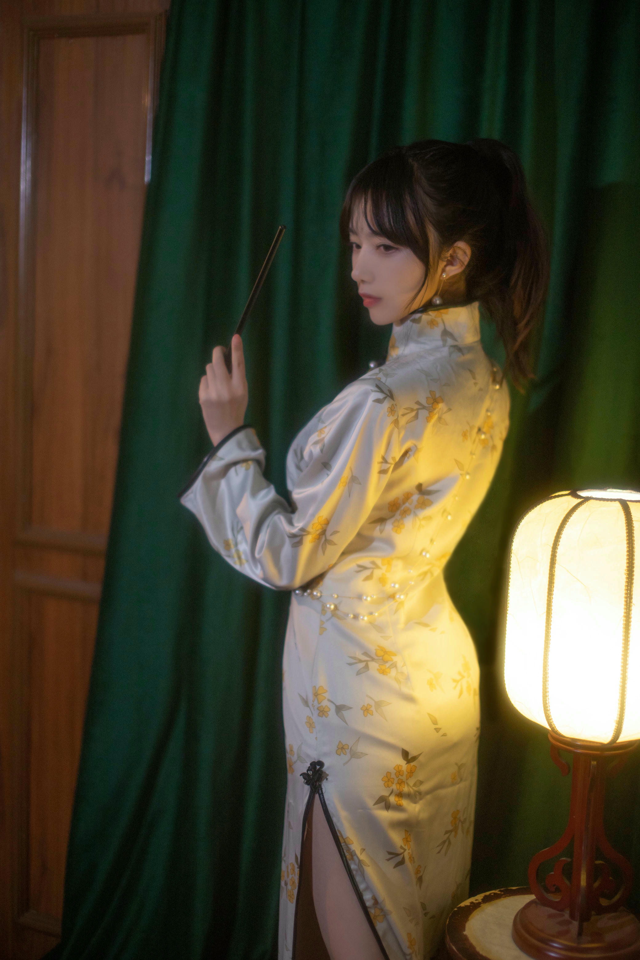 Shika小鹿鹿 NO.115 中秋旗袍 [12P95MB]_第1集