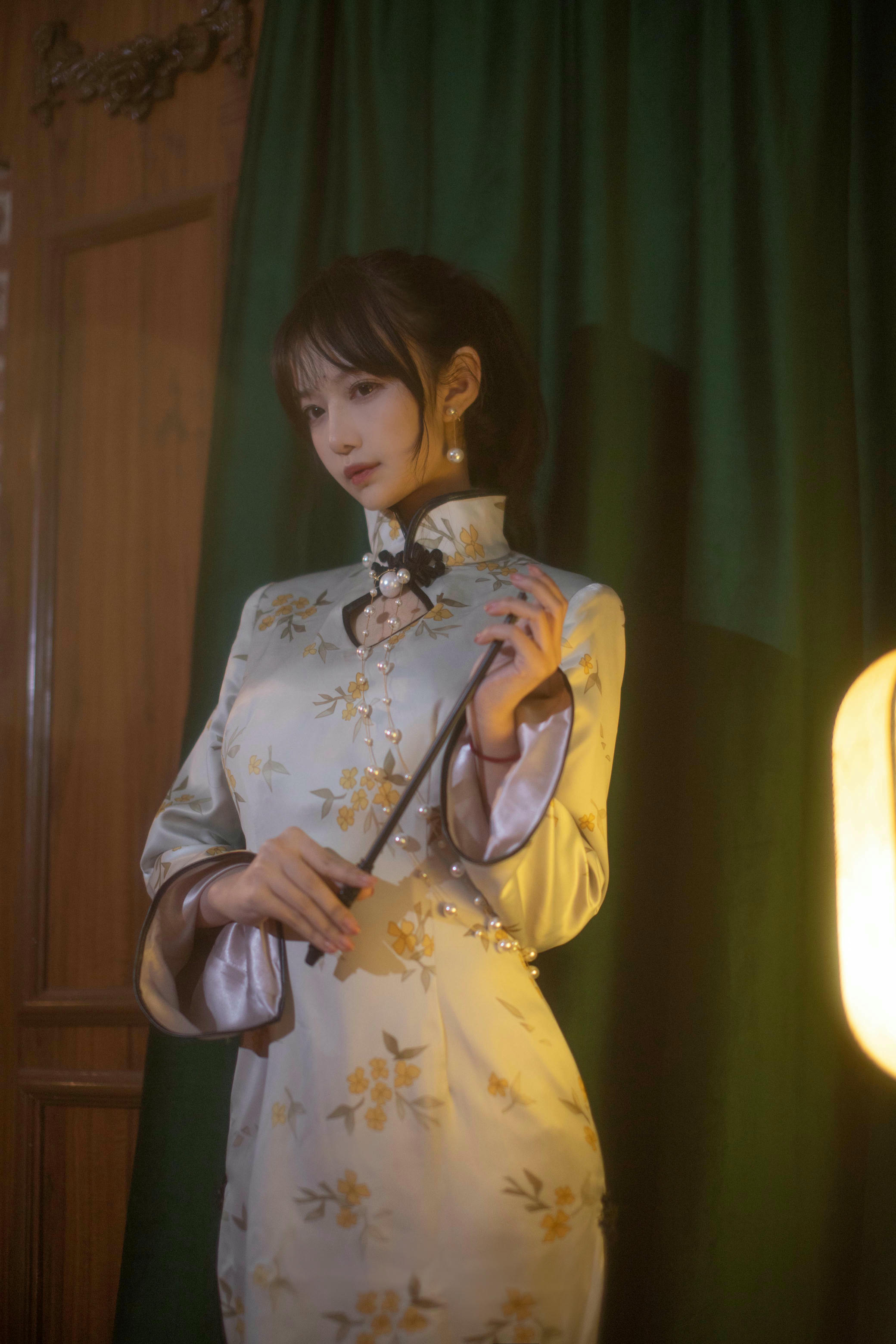 Shika小鹿鹿 NO.115 中秋旗袍 [12P95MB]_第1集