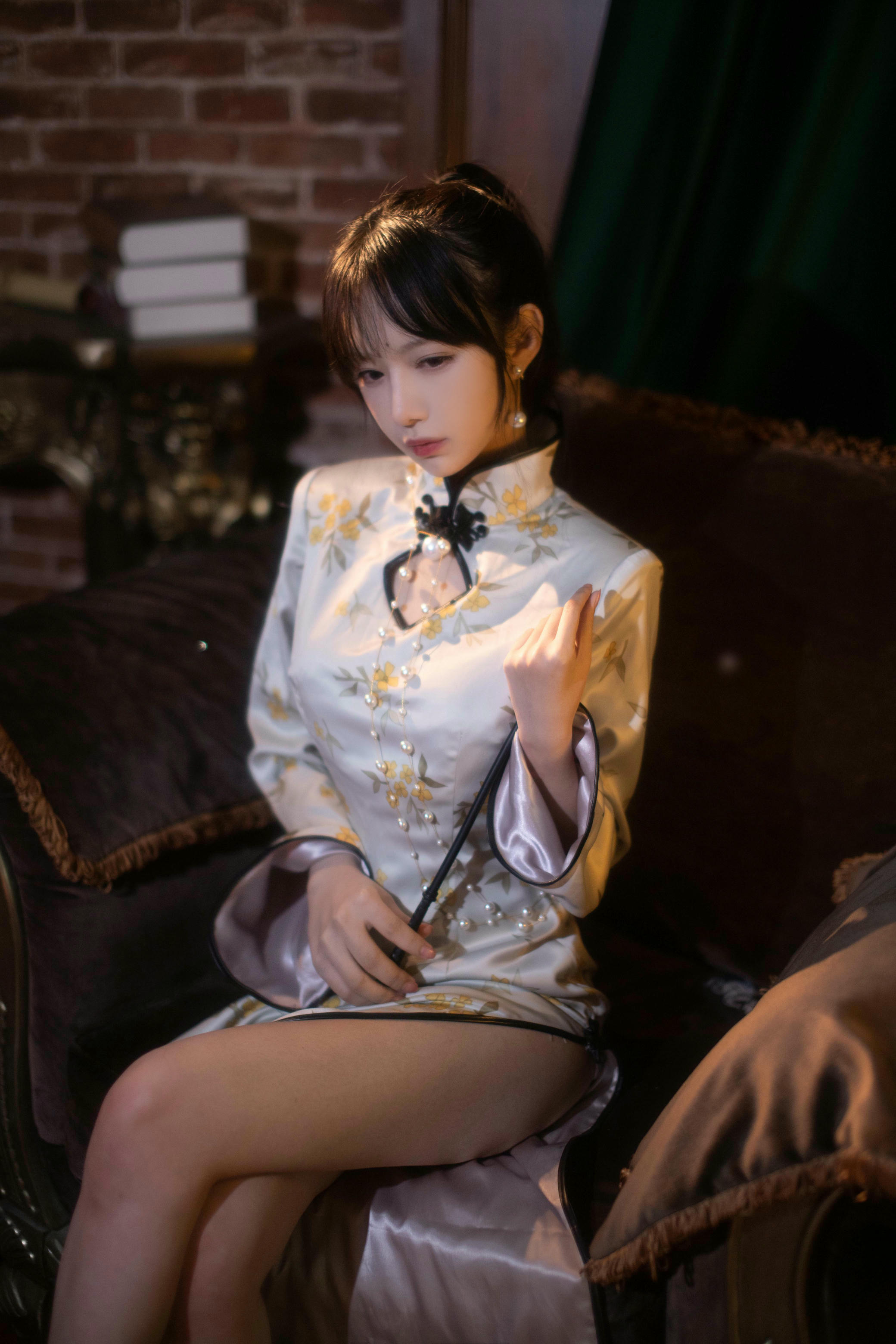 Shika小鹿鹿 NO.115 中秋旗袍 [12P95MB]_第1集