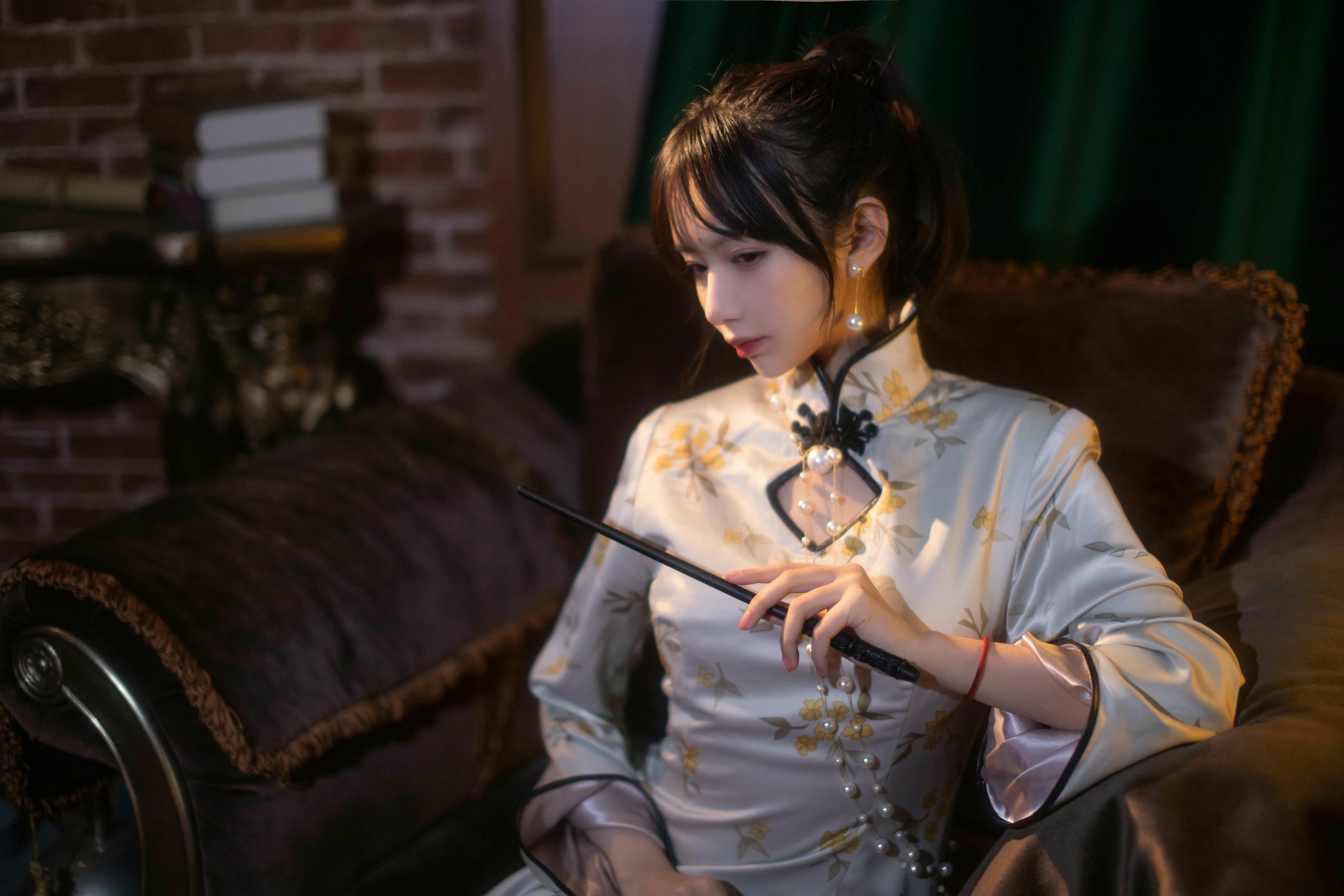 Shika小鹿鹿 NO.115 中秋旗袍 [12P95MB]_第1集