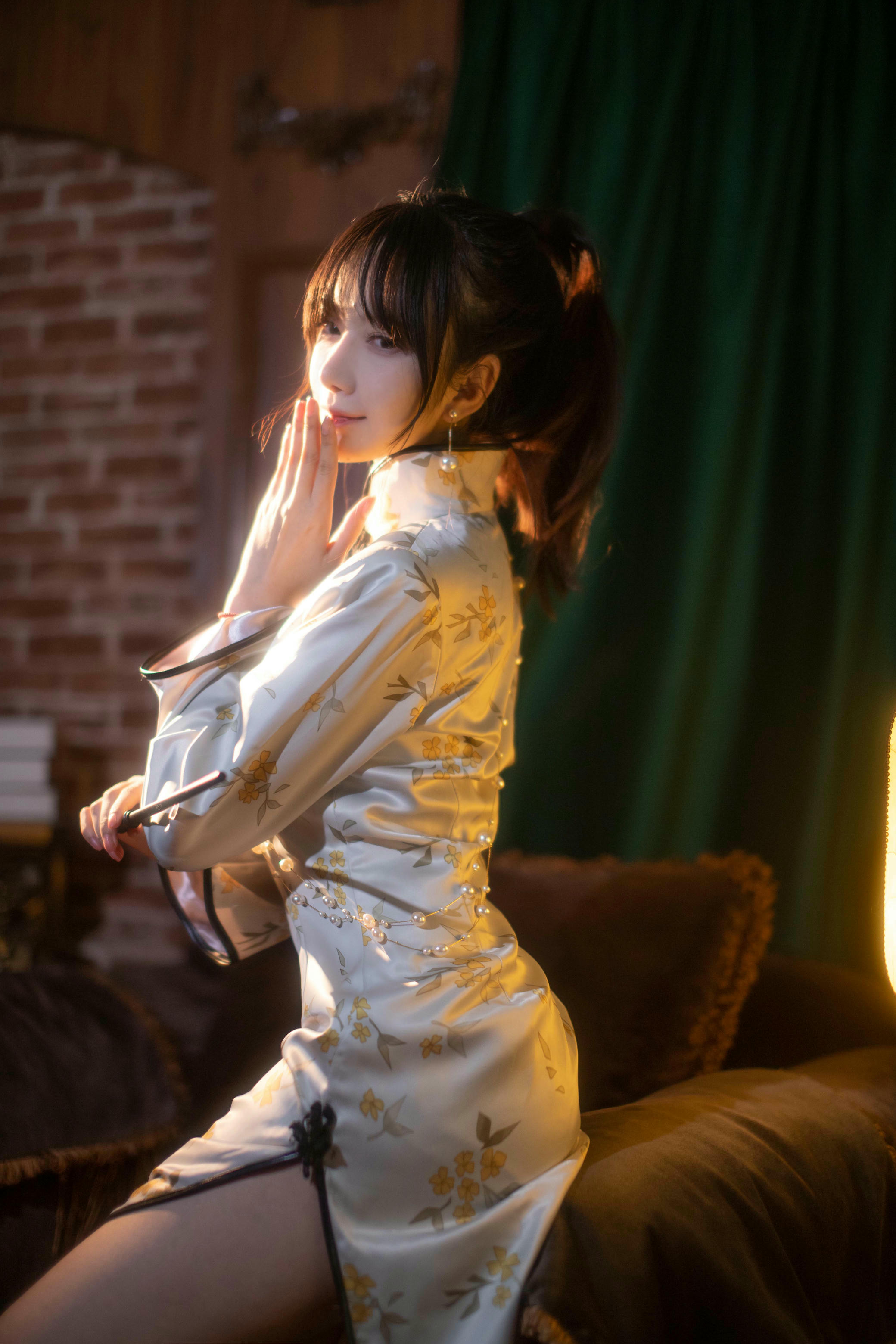 Shika小鹿鹿 NO.115 中秋旗袍 [12P95MB]_第1集