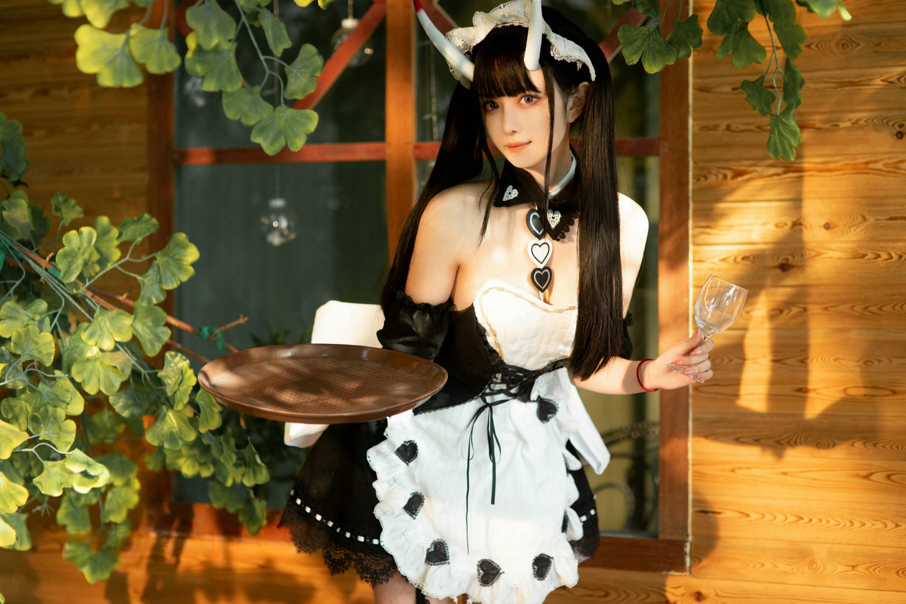 Shika小鹿鹿 NO.121 能代女仆[44P 192.5M]_第1集