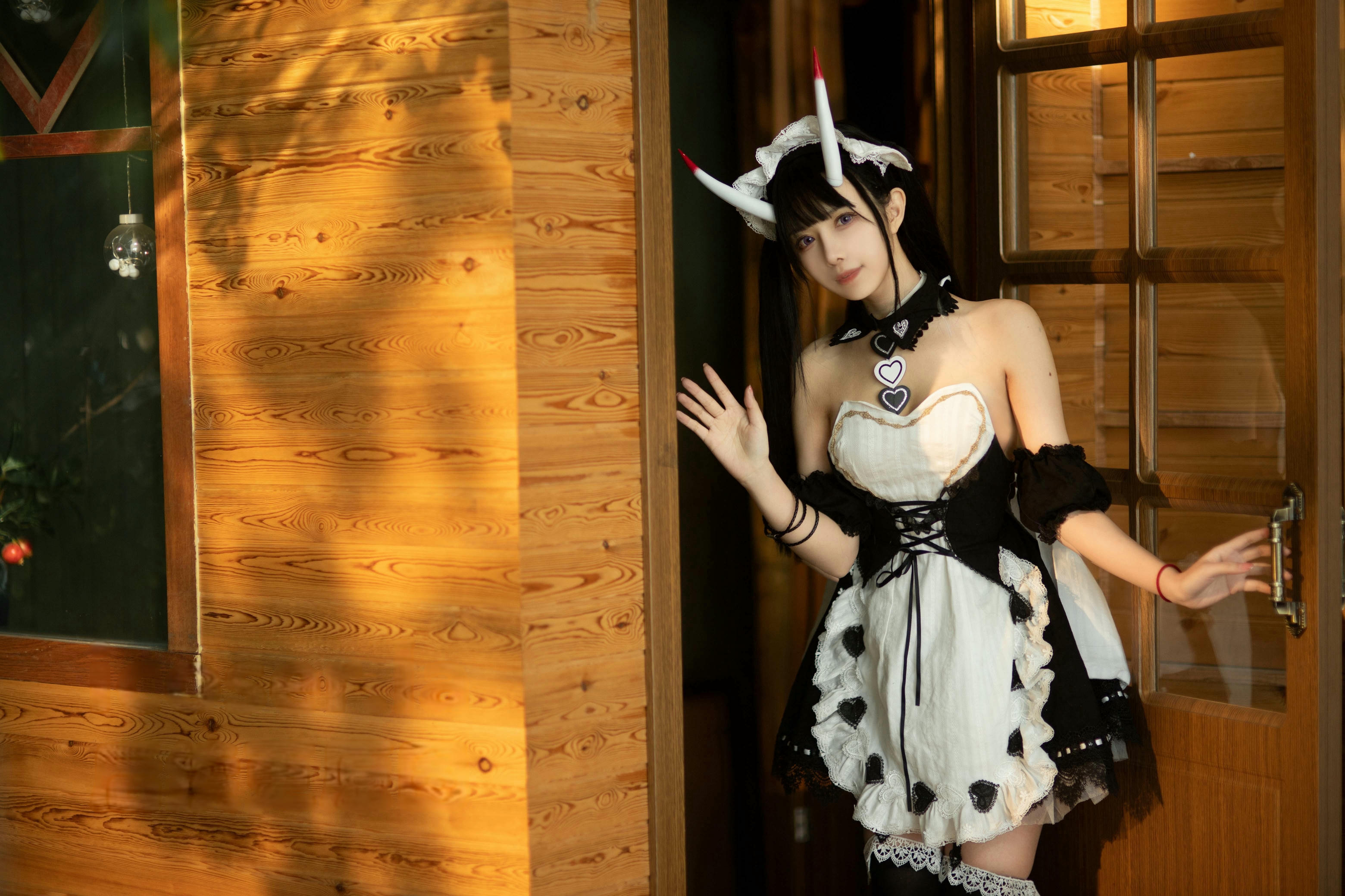 Shika小鹿鹿 NO.121 能代女仆[44P 192.5M]_第1集