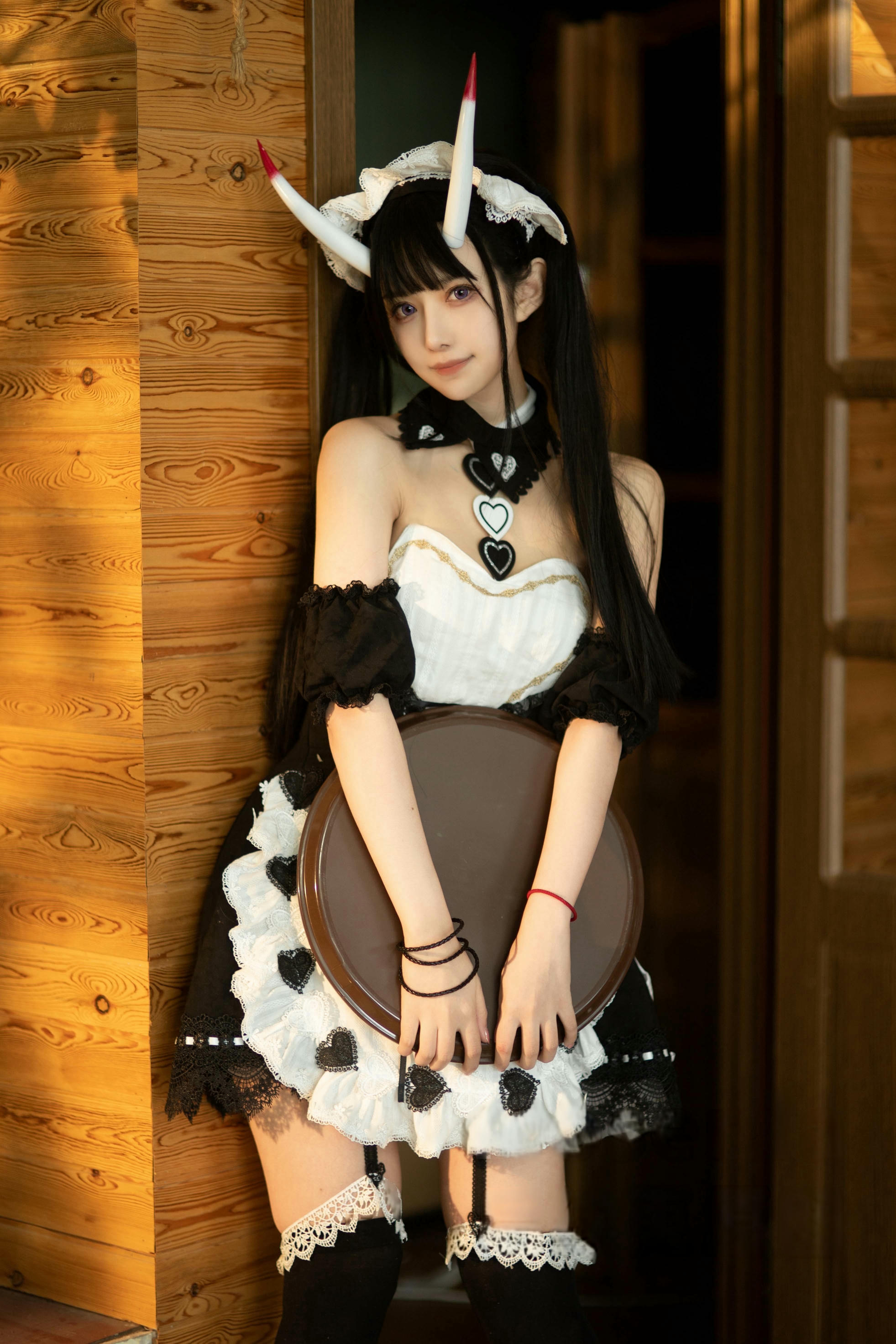 Shika小鹿鹿 NO.121 能代女仆[44P 192.5M]_第1集