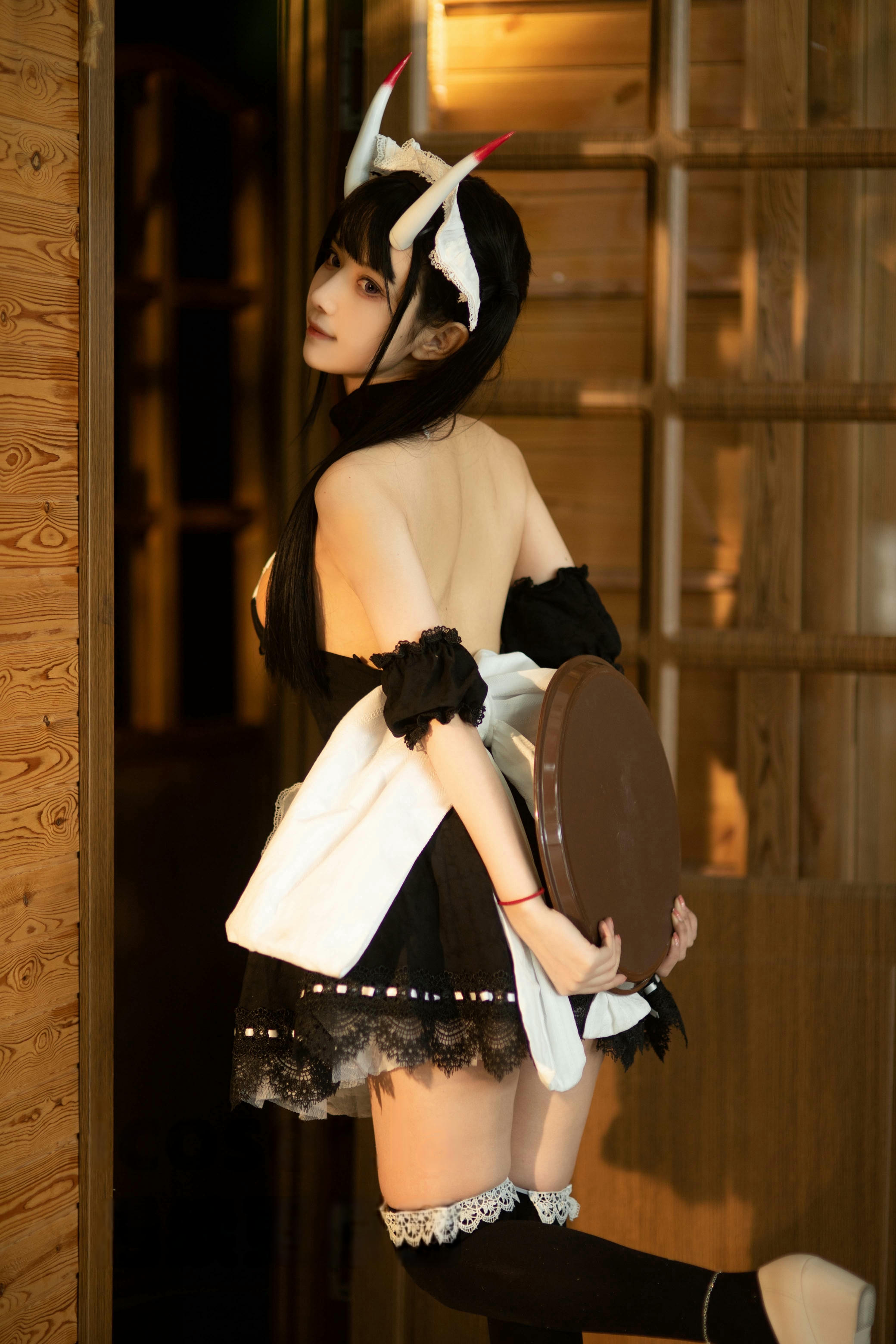 Shika小鹿鹿 NO.121 能代女仆[44P 192.5M]_第1集