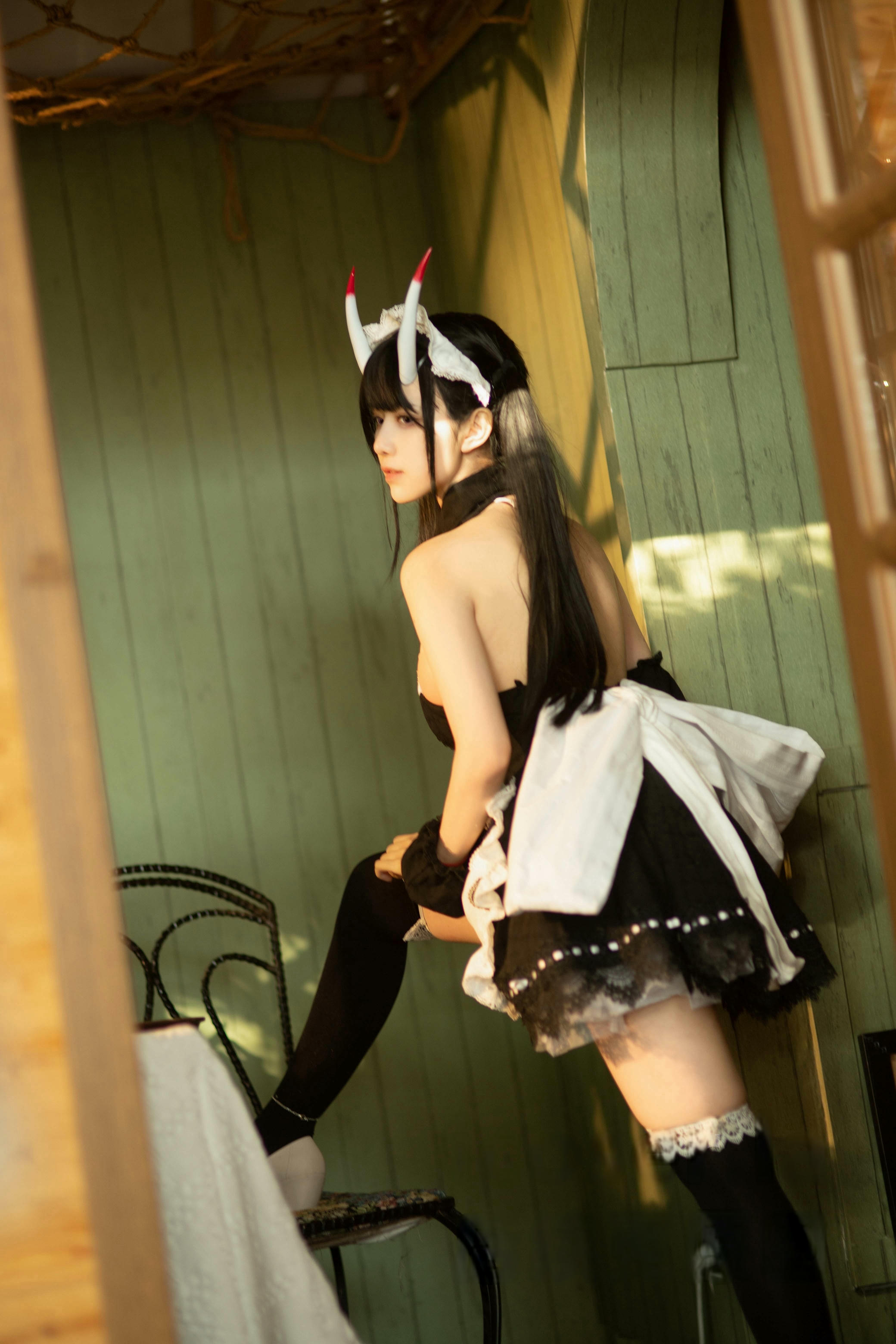 Shika小鹿鹿 NO.121 能代女仆[44P 192.5M]_第2集