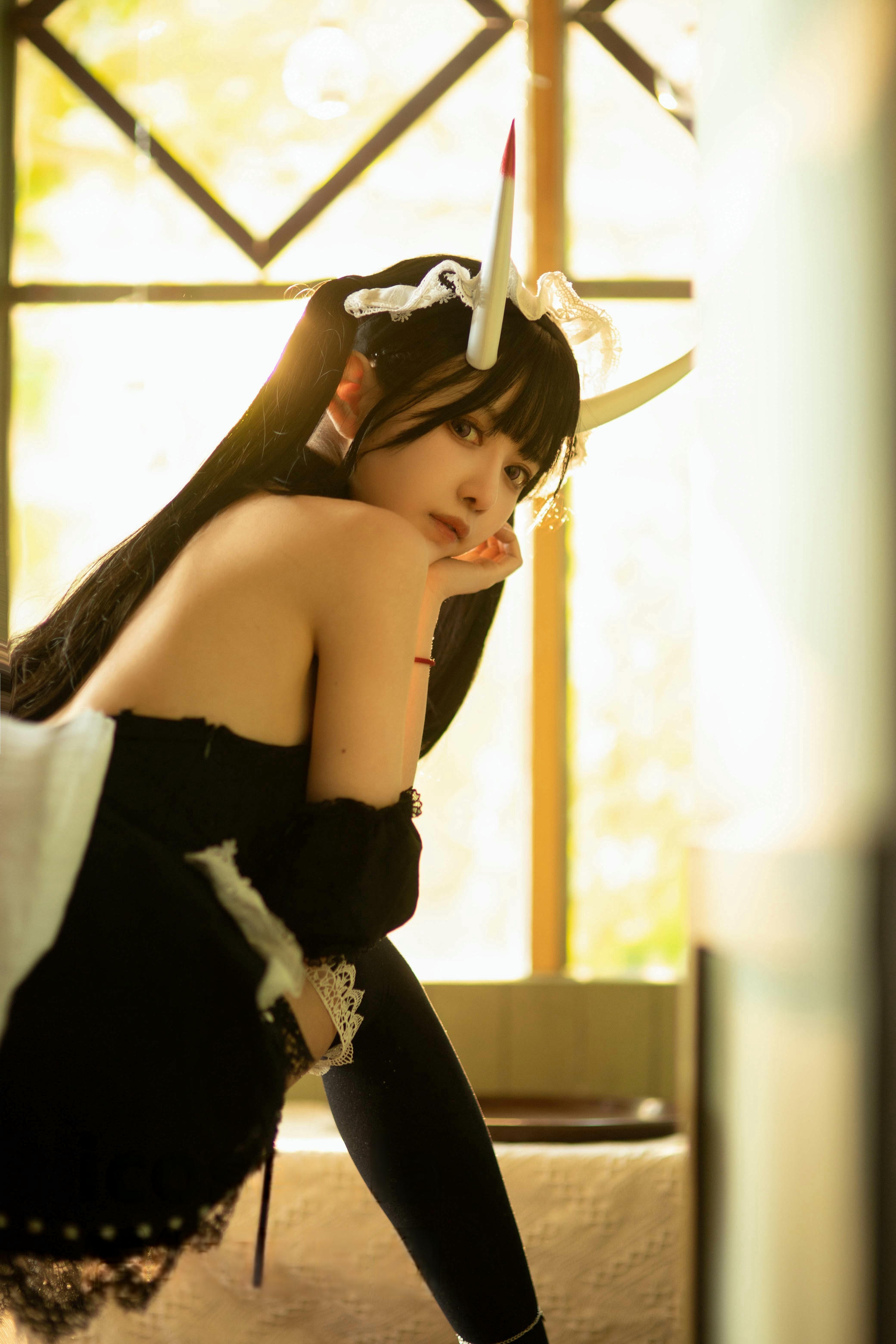 Shika小鹿鹿 NO.121 能代女仆[44P 192.5M]_第2集