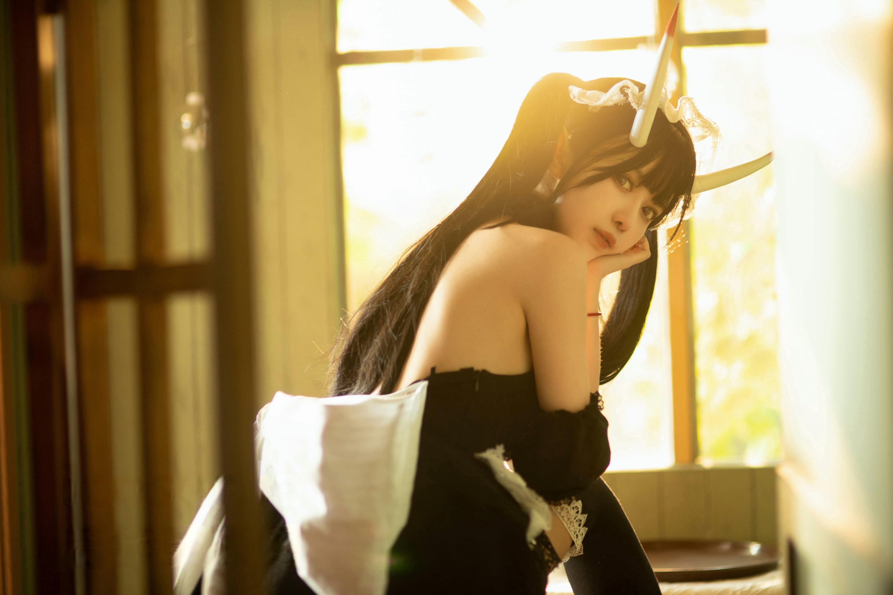 Shika小鹿鹿 NO.121 能代女仆[44P 192.5M]_第2集