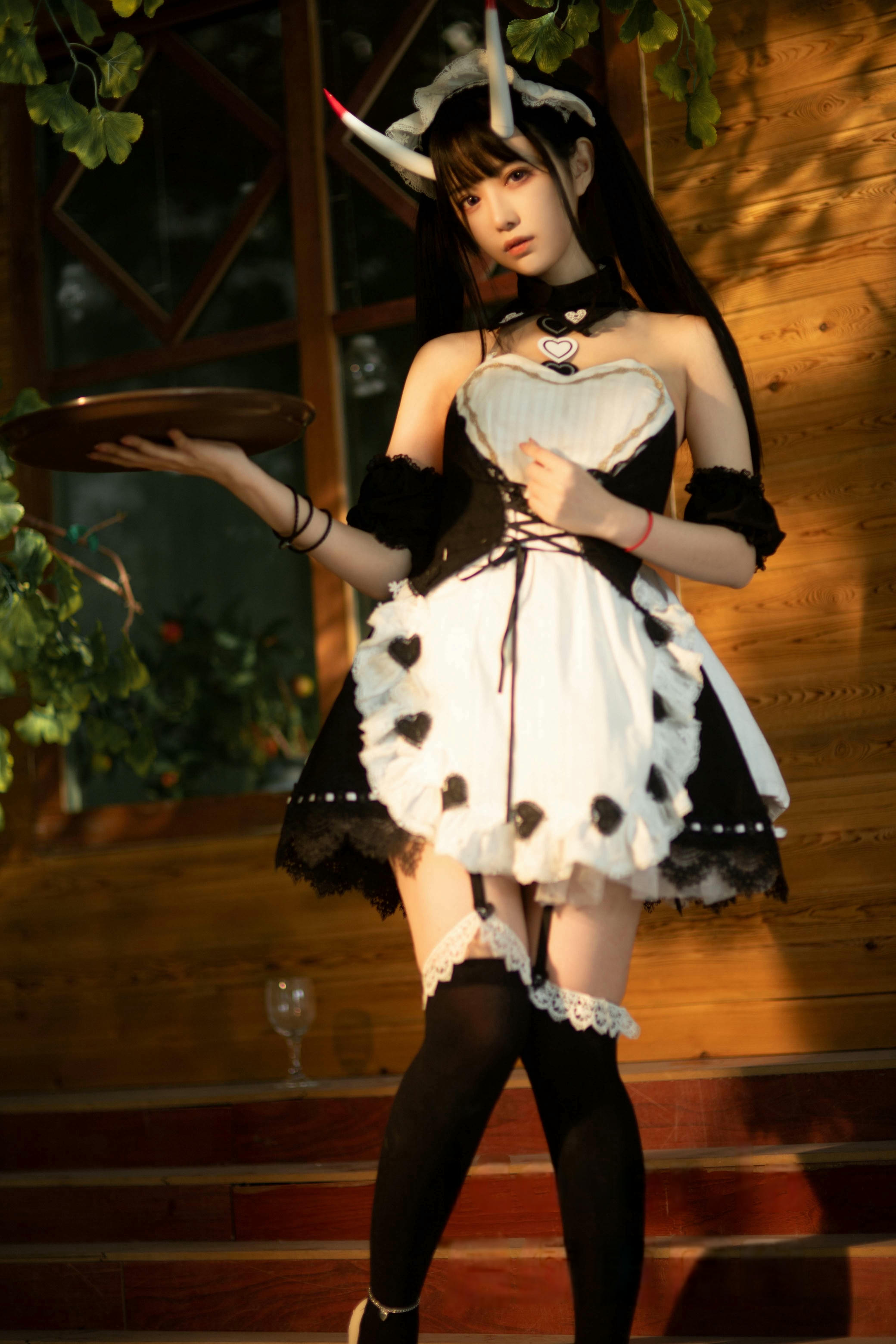 Shika小鹿鹿 NO.121 能代女仆[44P 192.5M]_第1集