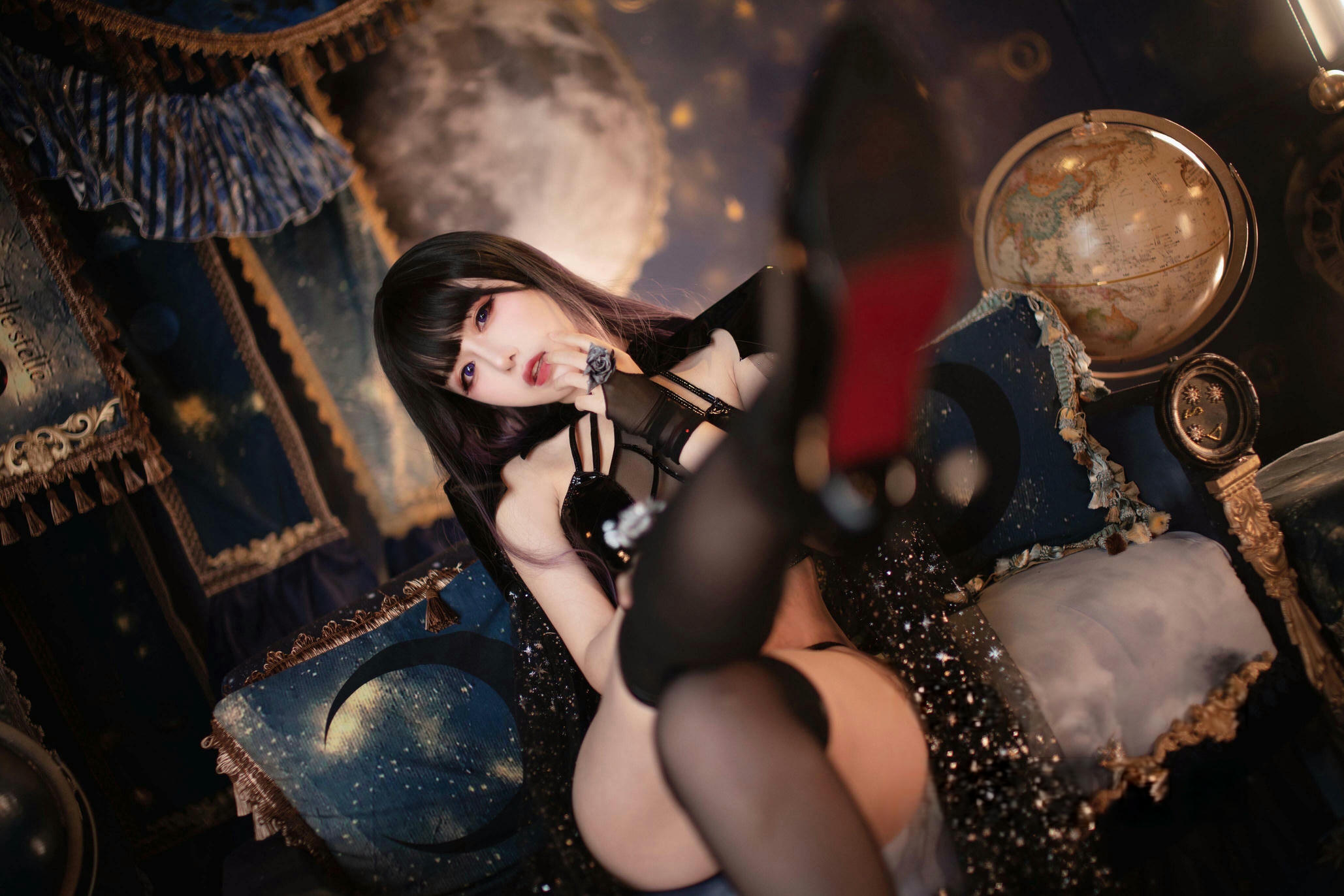 Shika小鹿鹿 NO.122 万圣节魅魔[13P-17M]_第1集