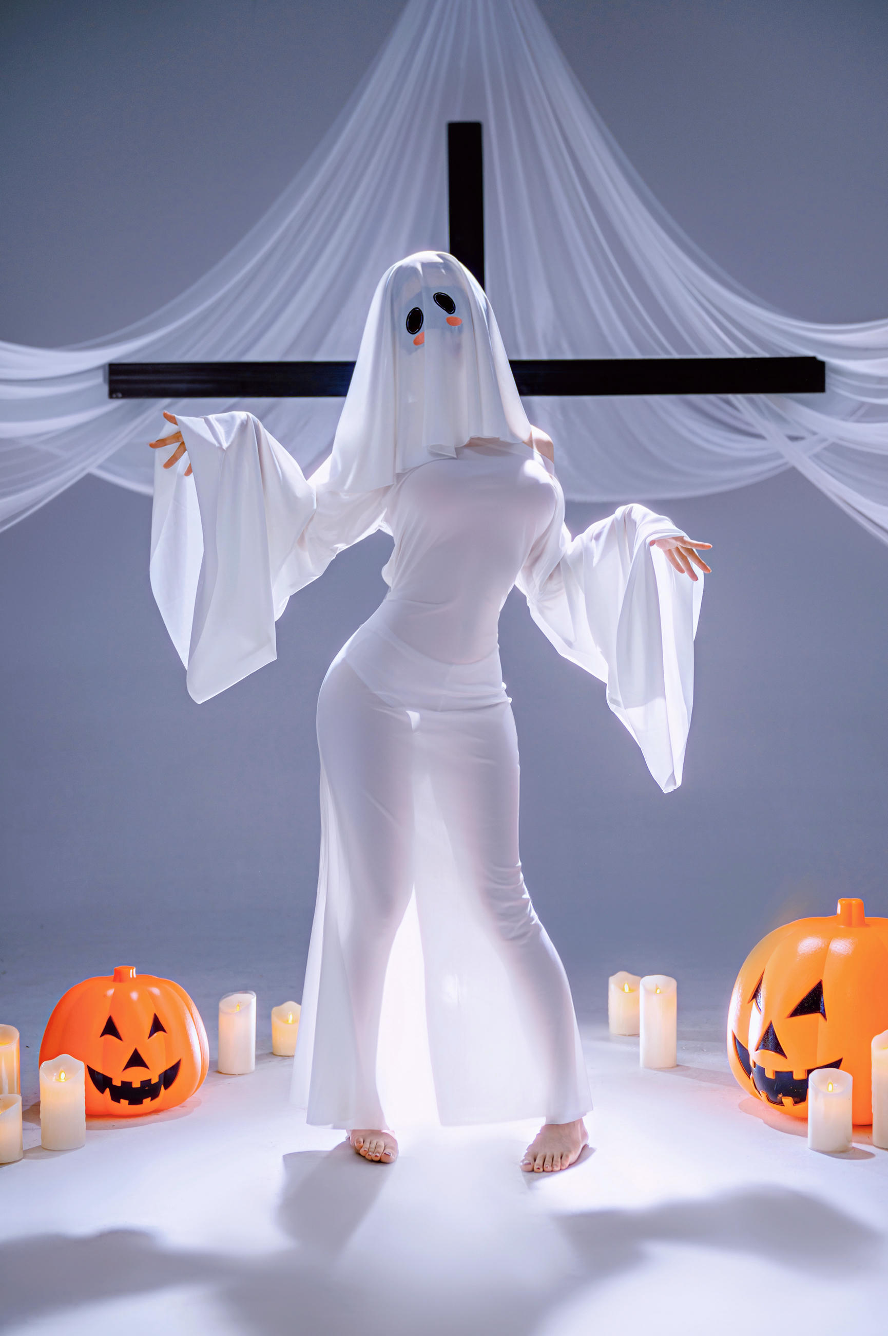 Shika小鹿鹿 NO.123 幽灵娘[30P 268.6M]_第1集