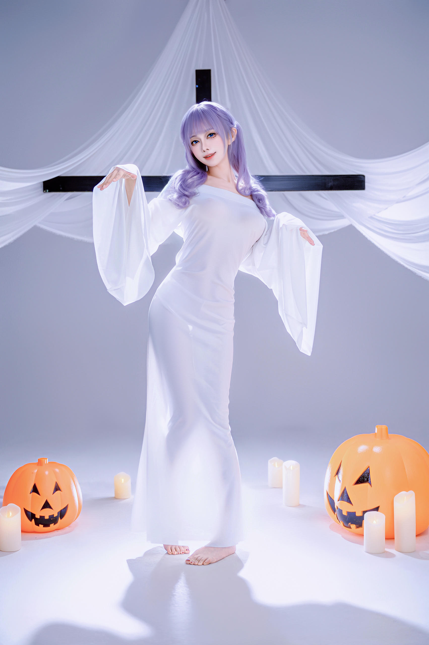 Shika小鹿鹿 NO.123 幽灵娘[30P 268.6M]_第1集