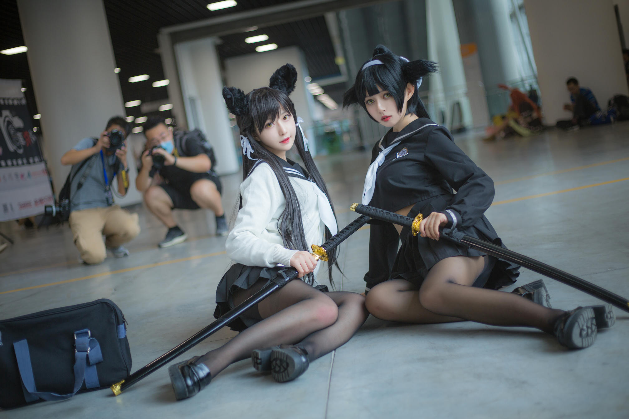 Shika小鹿鹿 NO.014 爱宕制服 [50P-298MB]_第2集