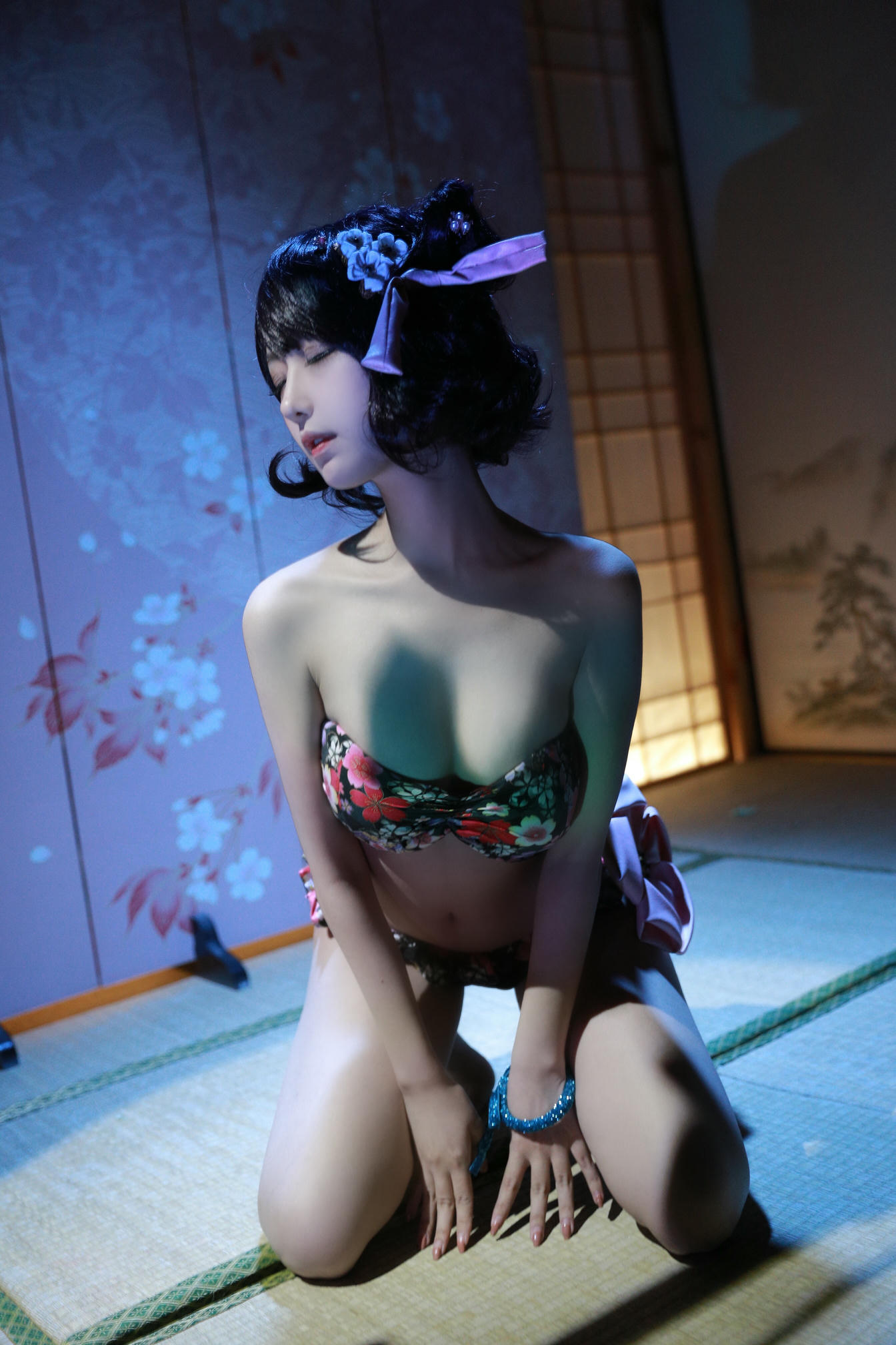 Shika小鹿鹿 NO.018 北斋泳装 [21P-57MB]_第1集