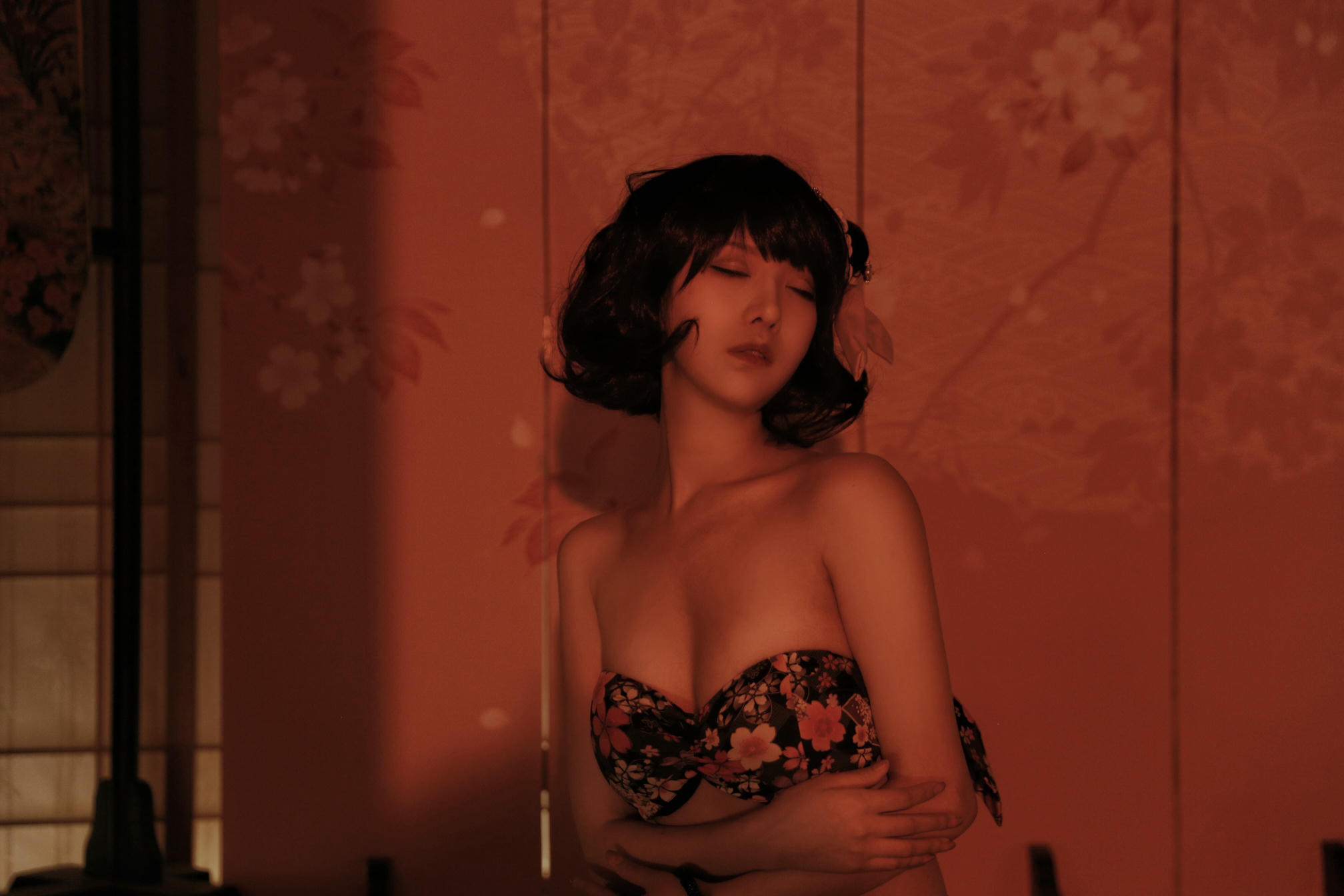 Shika小鹿鹿 NO.018 北斋泳装 [21P-57MB]_第1集