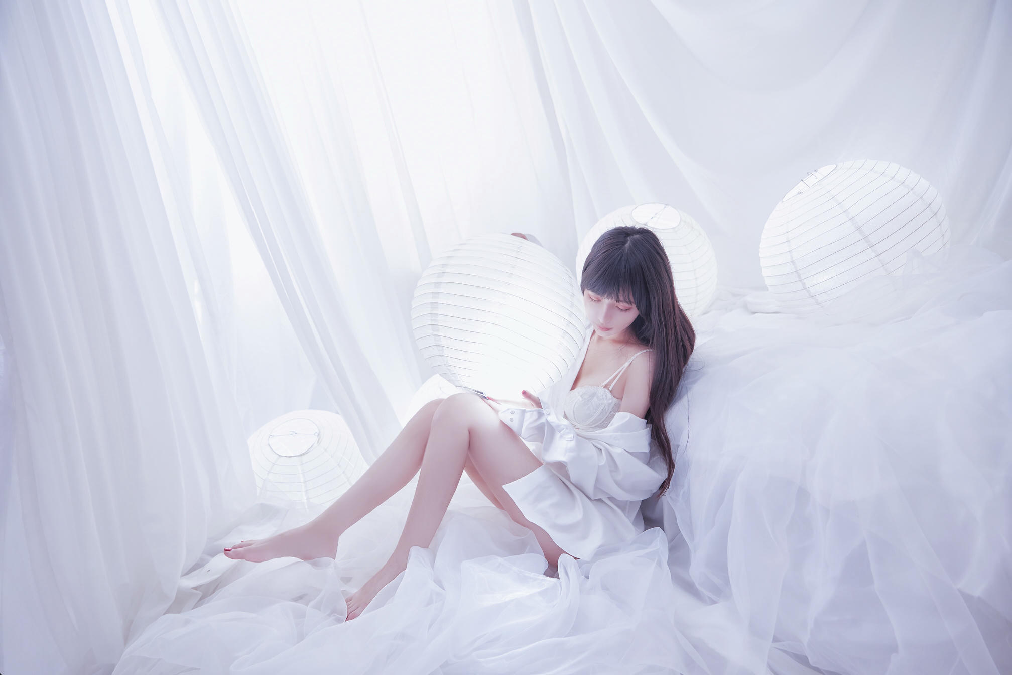 Shika小鹿鹿 NO.019 纯白 [18P-36MB]_第1集