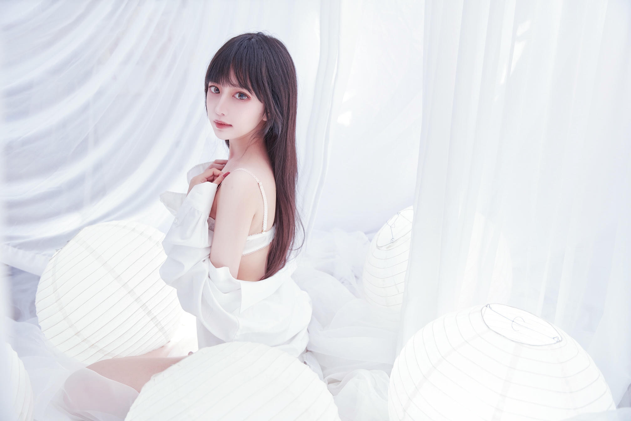 Shika小鹿鹿 NO.019 纯白 [18P-36MB]_第1集