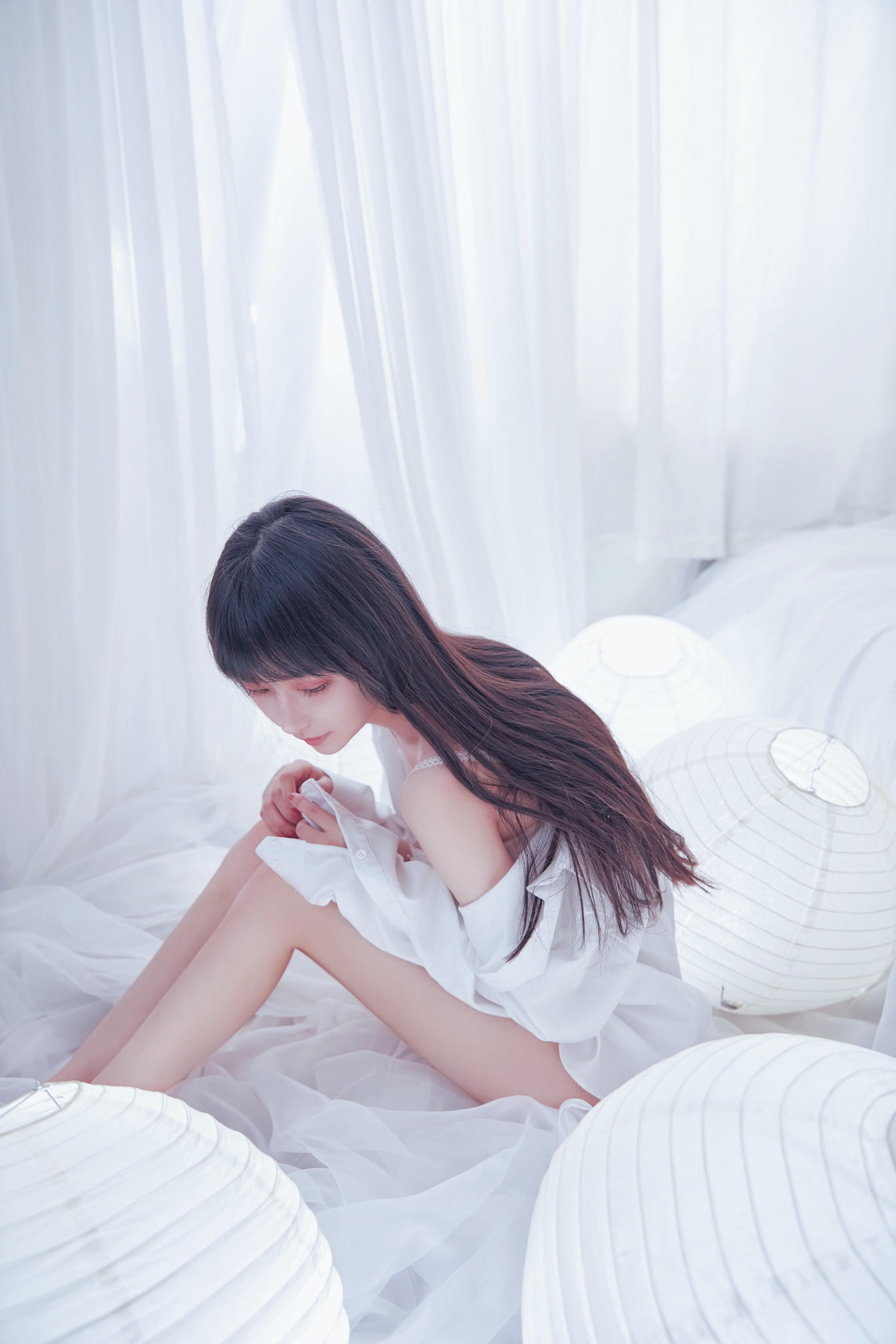 Shika小鹿鹿 NO.019 纯白 [18P-36MB]_第1集