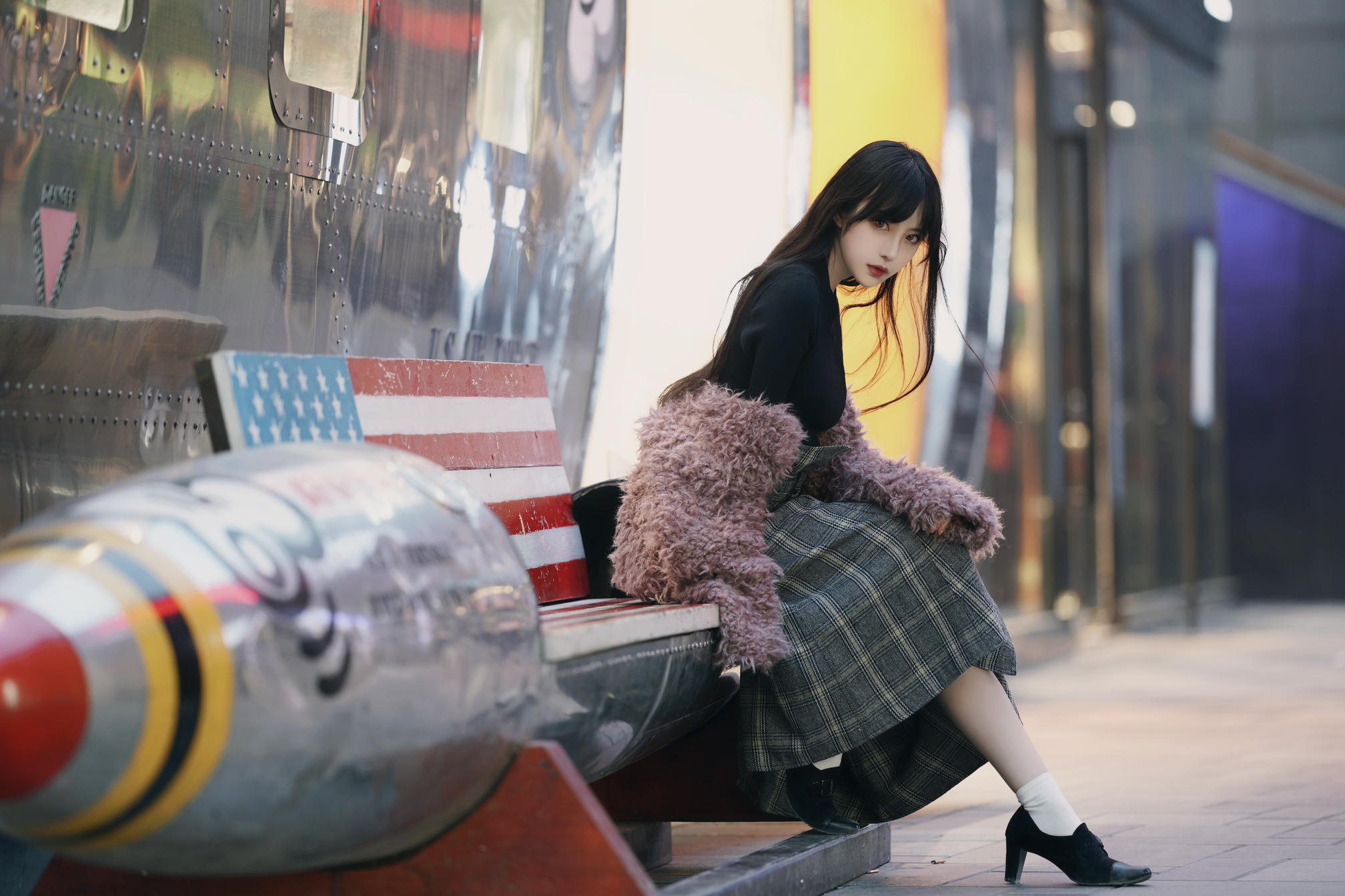 Shika小鹿鹿 NO.032 三里屯街拍 [31P-301MB]_第1集