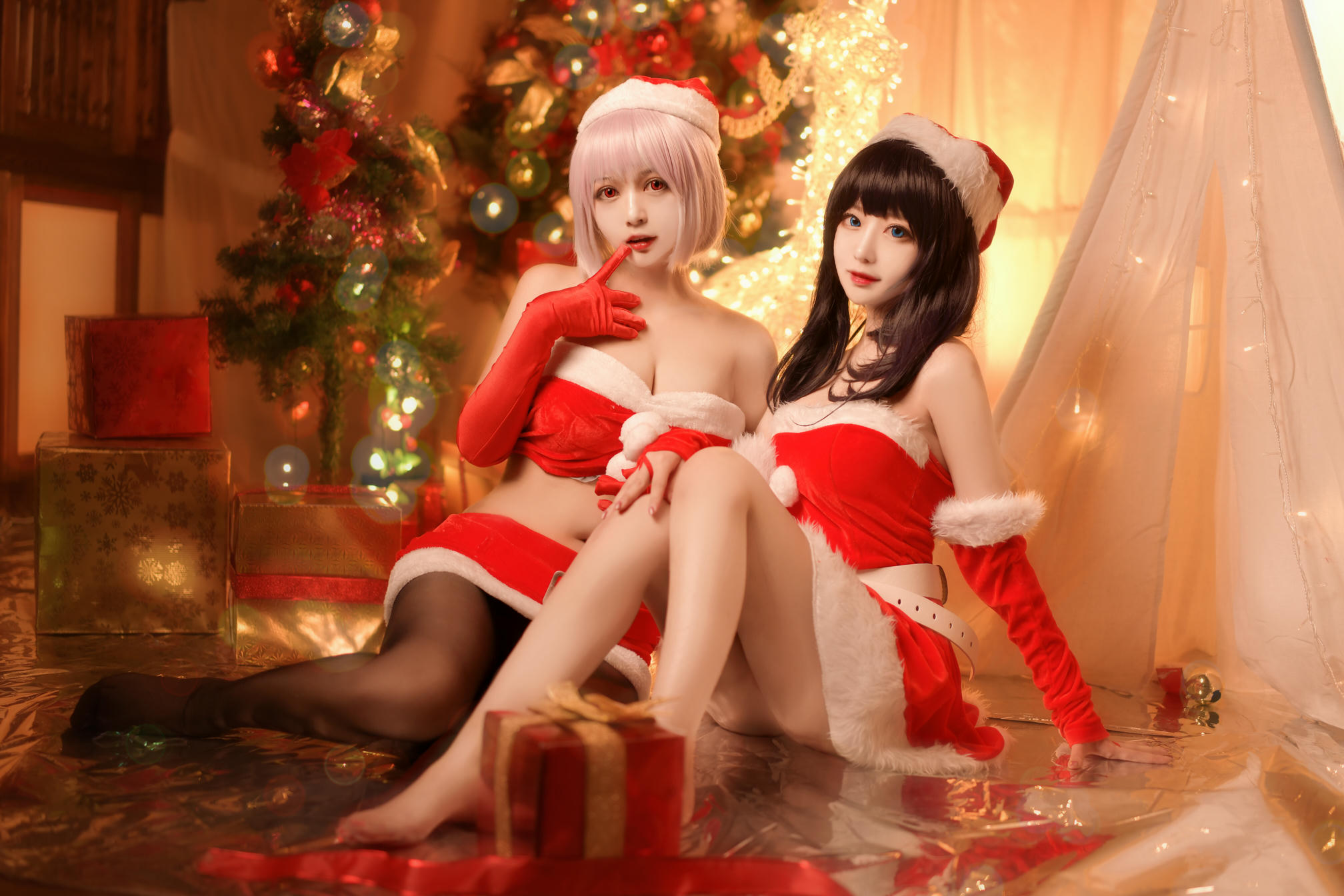 Shika小鹿鹿 NO.035 圣诞六花 [11P-97MB]_第1集