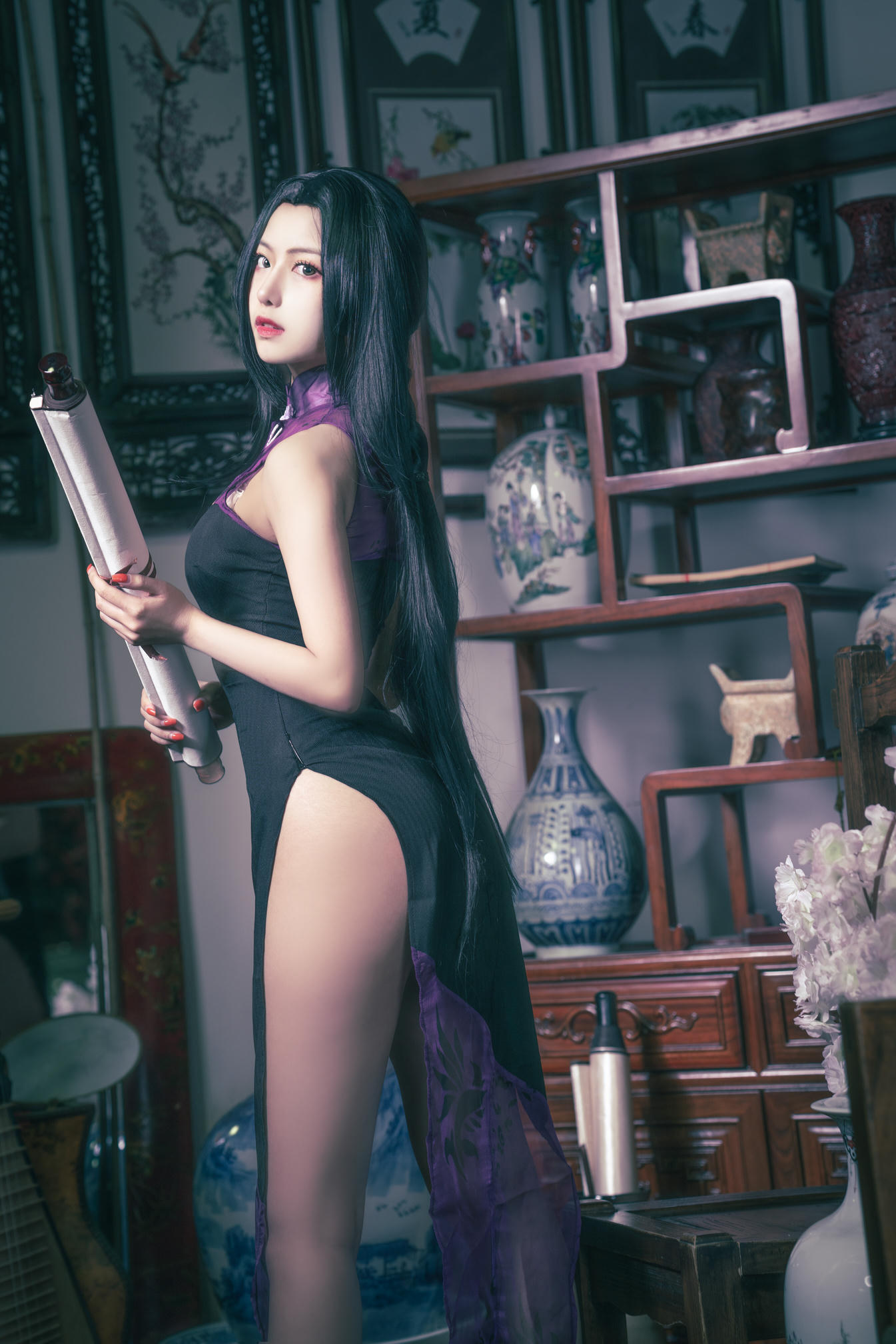 Shika小鹿鹿 NO.039 万花旗袍 [6P-68MB]_第1集