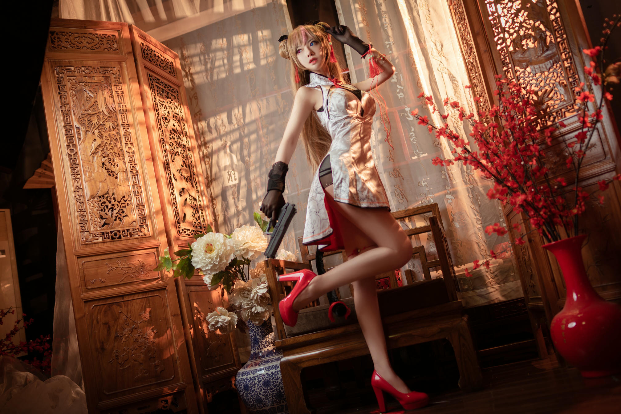 Shika小鹿鹿 NO.055 蜂糖花 [20P-54MB]_第1集