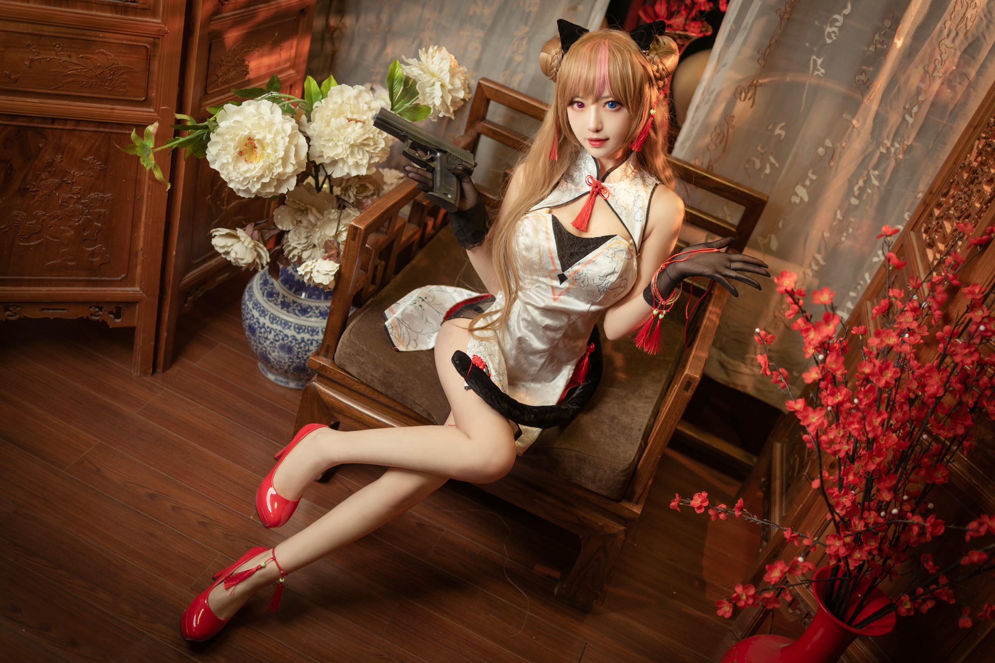 Shika小鹿鹿 NO.055 蜂糖花 [20P-54MB]_第1集