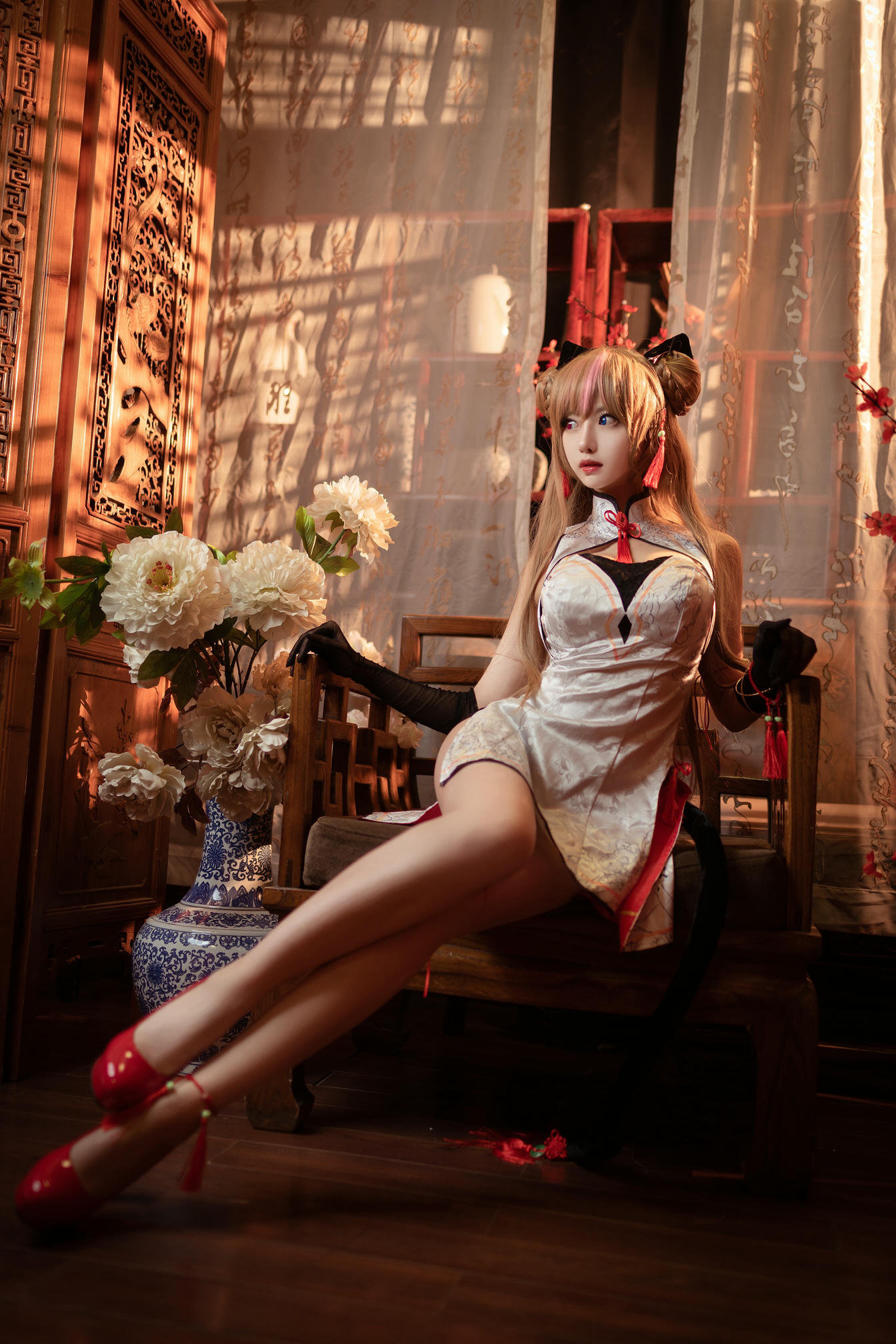 Shika小鹿鹿 NO.055 蜂糖花 [20P-54MB]_第1集