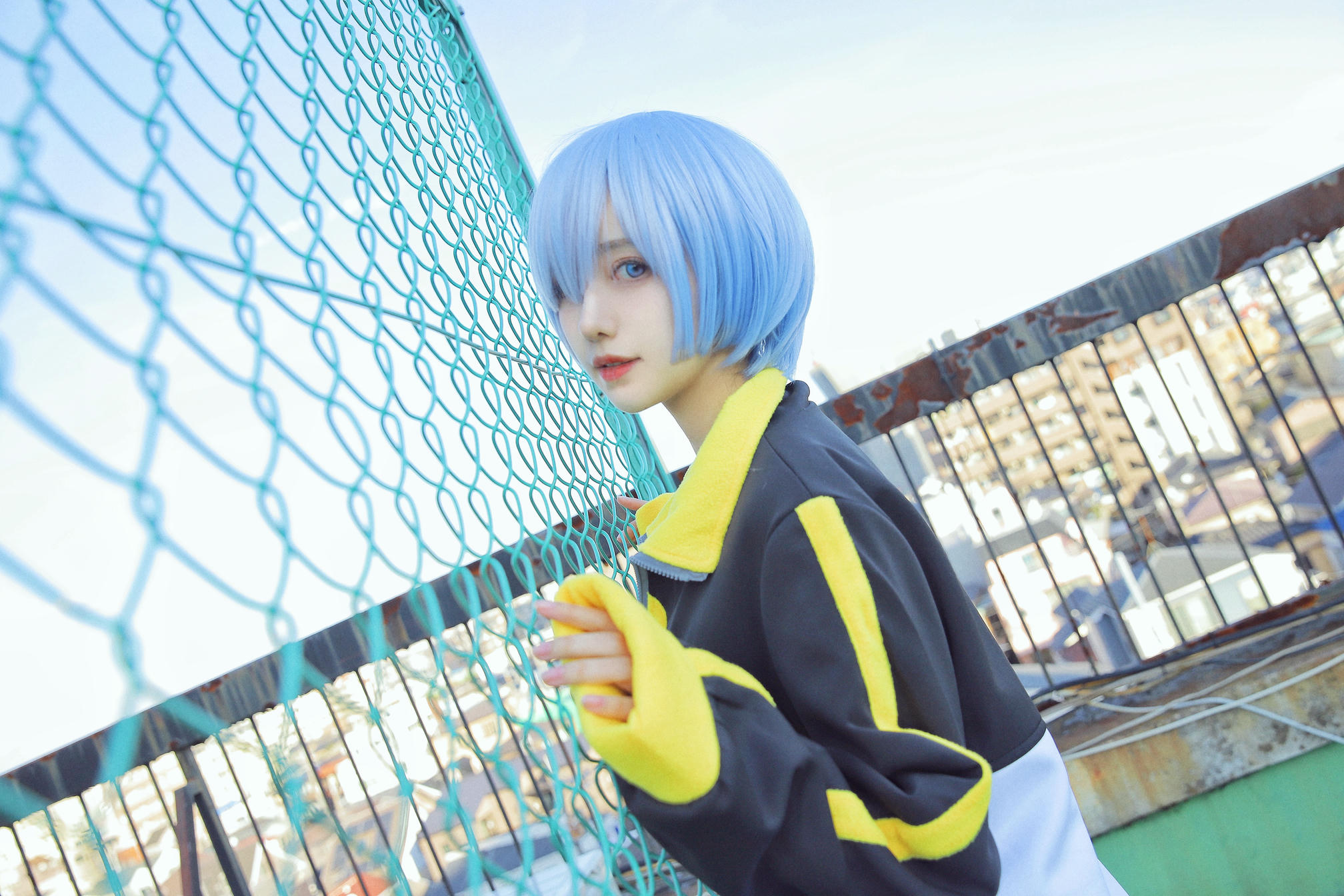 Shika小鹿鹿 NO.057 蕾姆天台 [12P-35MB]_第1集