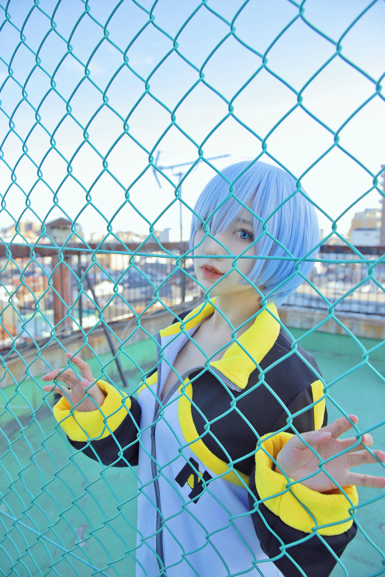 Shika小鹿鹿 NO.057 蕾姆天台 [12P-35MB]_第1集