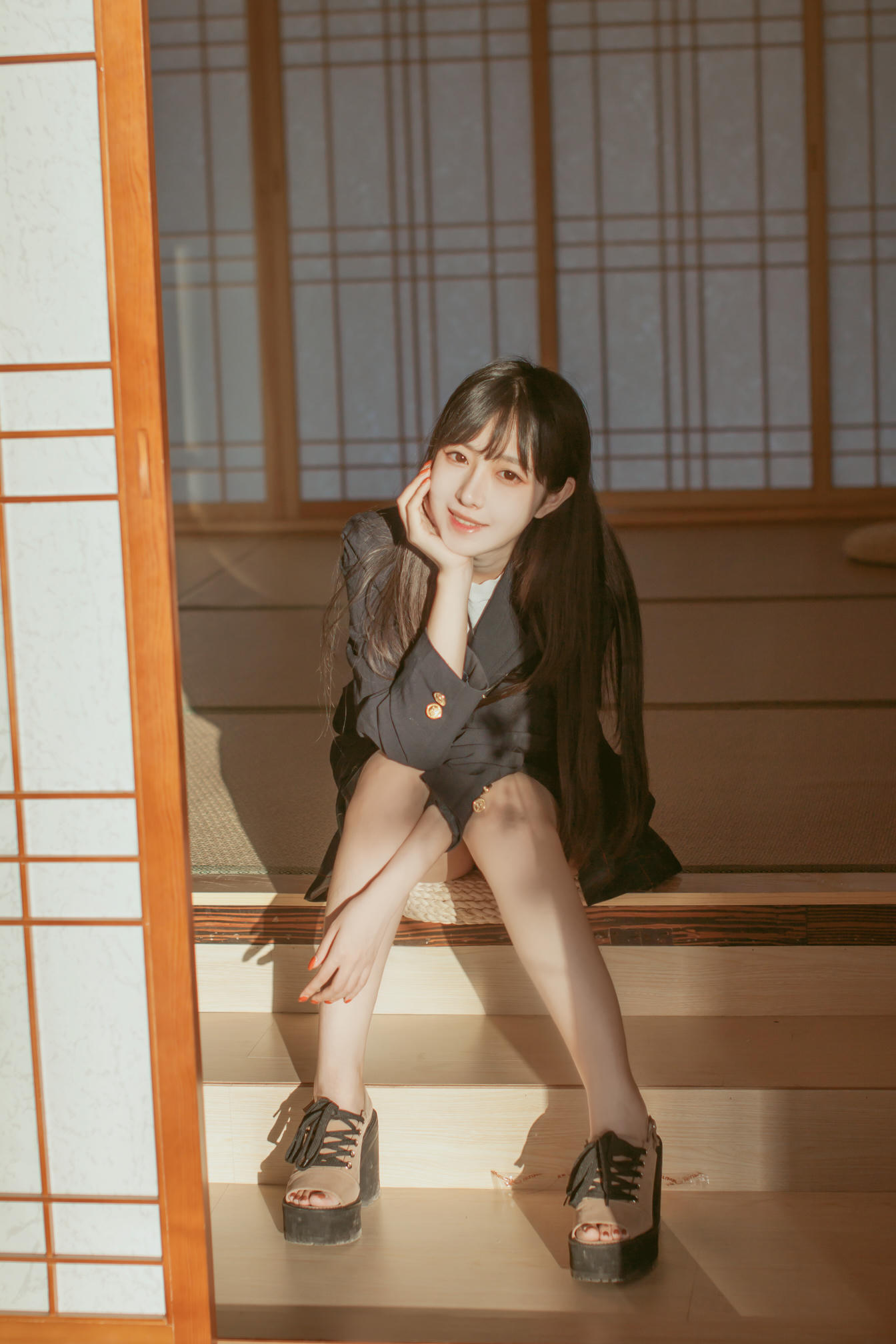 Shika小鹿鹿 NO.070 JK和风 [11P-92MB]_第1集