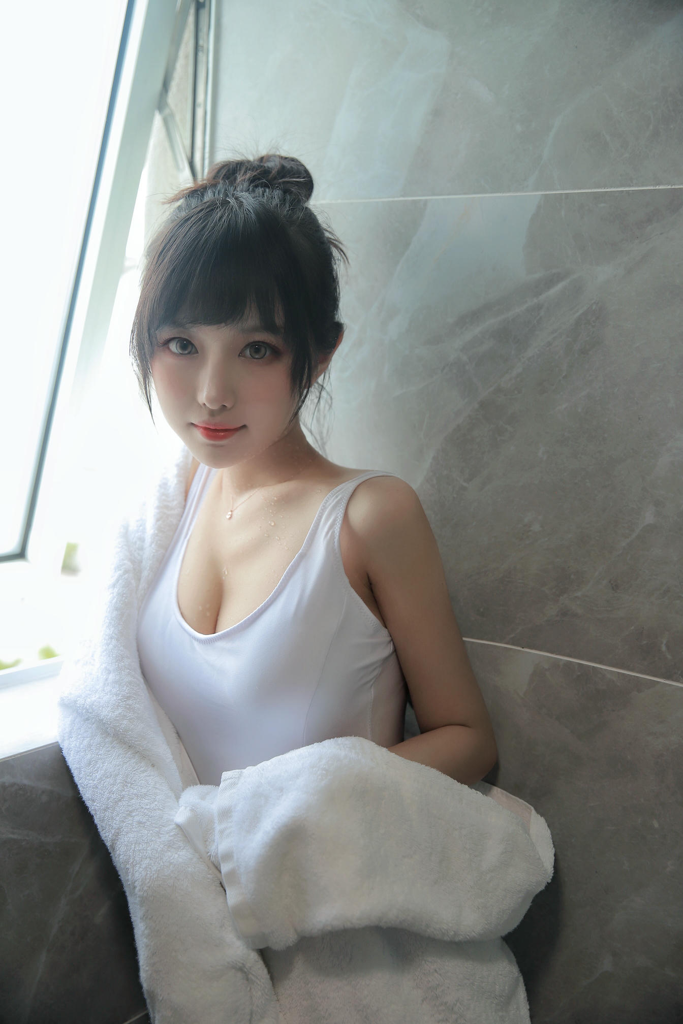 Shika小鹿鹿 NO.084 半透浴室 [22P 51MB]_第1集