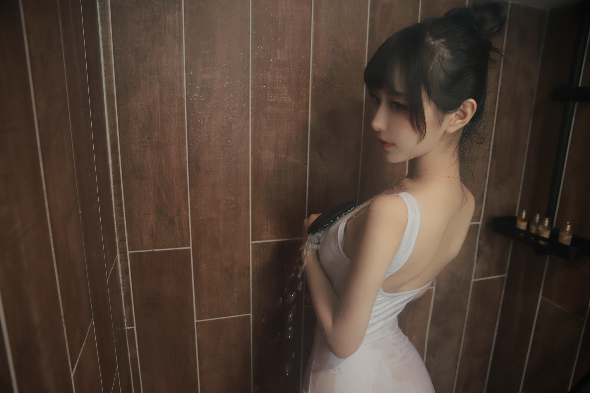 Shika小鹿鹿 NO.084 半透浴室 [22P 51MB]_第1集