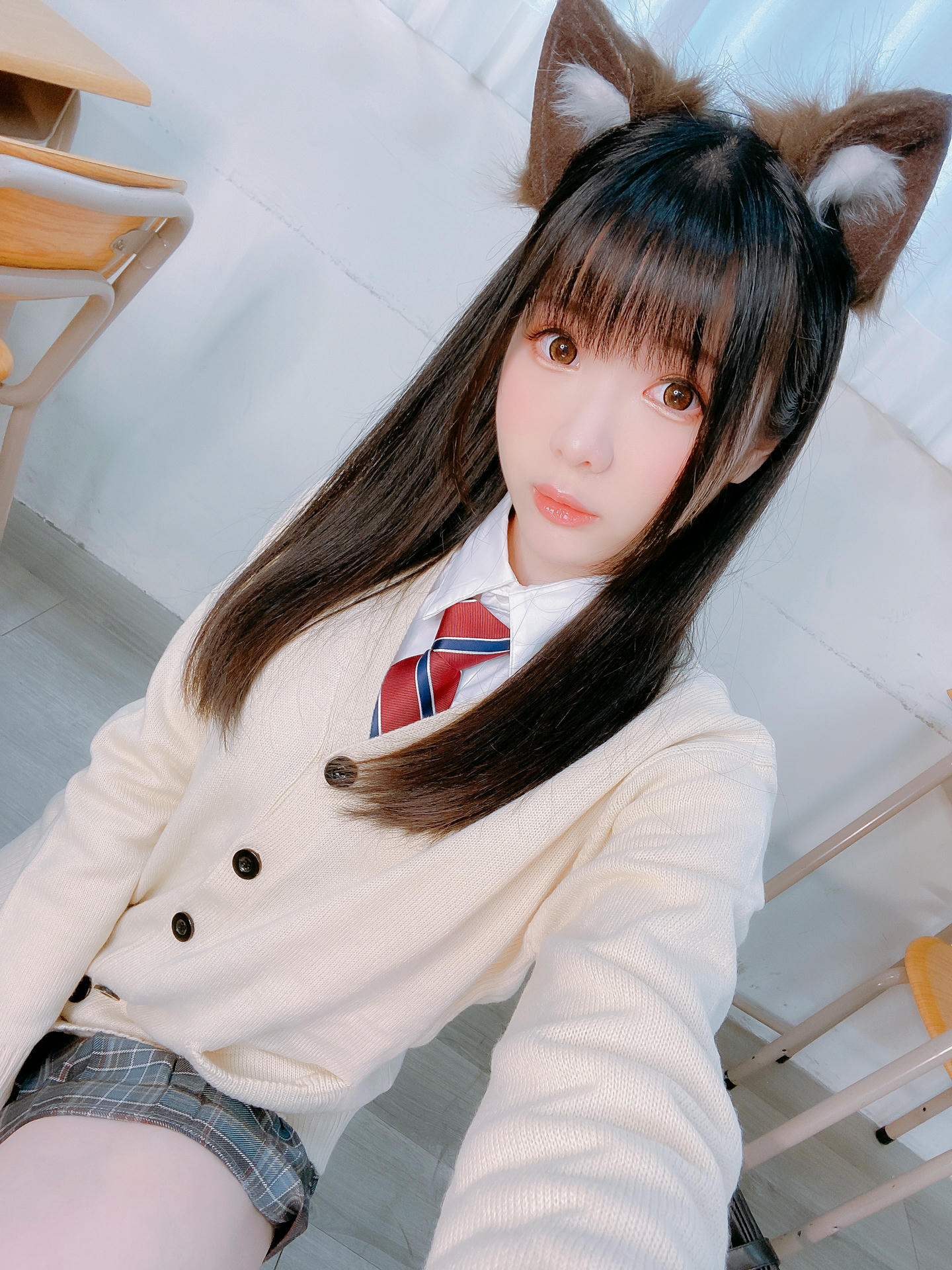 霜月shimo NO.072 Fantia 2022年07月会员合集(7期) [133P-627MB]-2022-07-24 猫耳制服🐱 [21P-173.74MB]_第1集