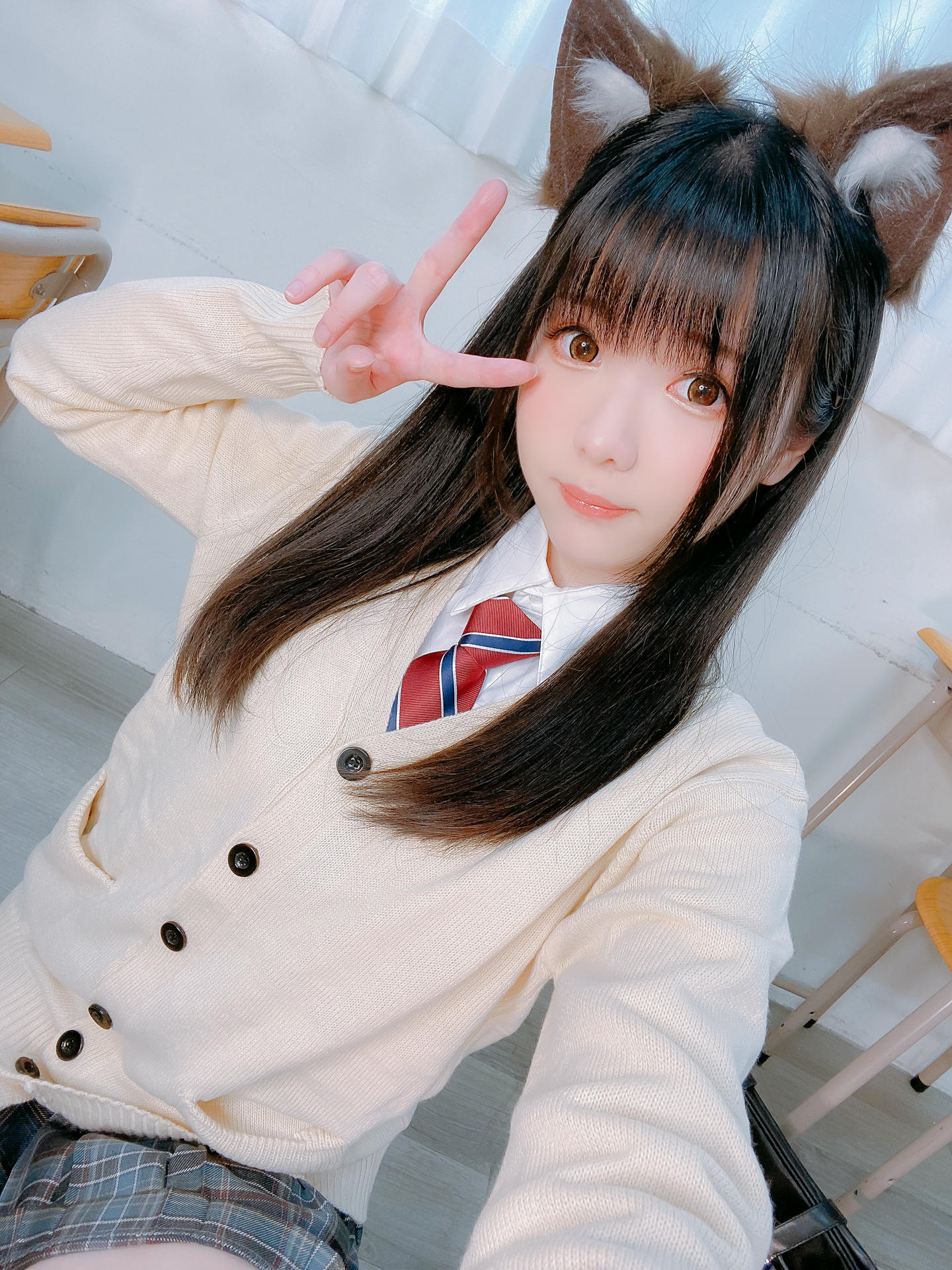 霜月shimo NO.072 Fantia 2022年07月会员合集(7期) [133P-627MB]-2022-07-24 猫耳制服🐱 [21P-173.74MB]_第1集