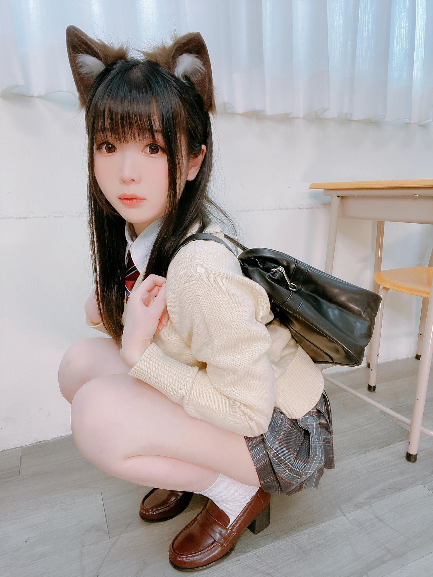 霜月shimo NO.072 Fantia 2022年07月会员合集(7期) [133P-627MB]-2022-07-24 猫耳制服🐱 [21P-173.74MB]_第1集