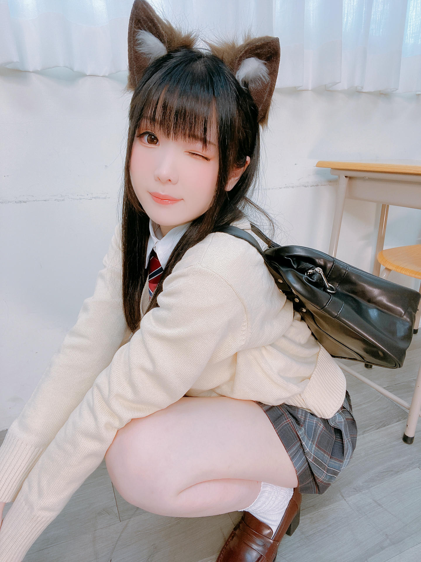 霜月shimo NO.072 Fantia 2022年07月会员合集(7期) [133P-627MB]-2022-07-24 猫耳制服🐱 [21P-173.74MB]_第1集