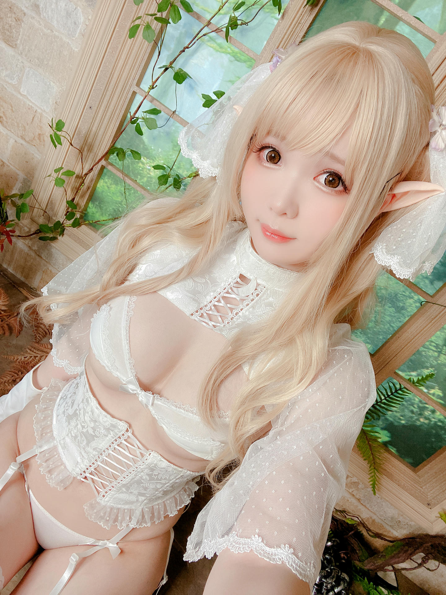 霜月shimo NO.073 Fantia 2022年08月会员合集(6期) [94P-798MB]-2022-08-20 妖精ちゃん🌿 [20P-227.39MB]_第1集