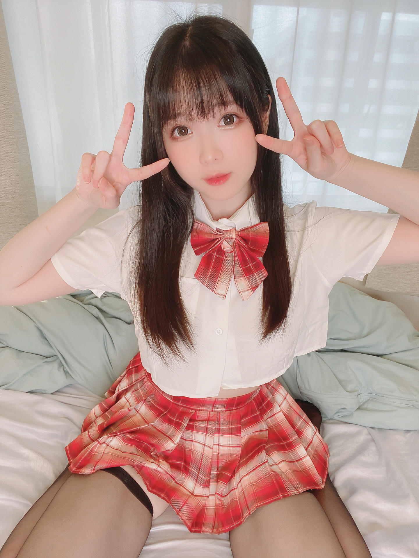 霜月shimo NO.075 Fantia 2022年06月会员合集(6期) [122P-990MB]-2022-06-15 制服💘 [15P-121MB]_第1集