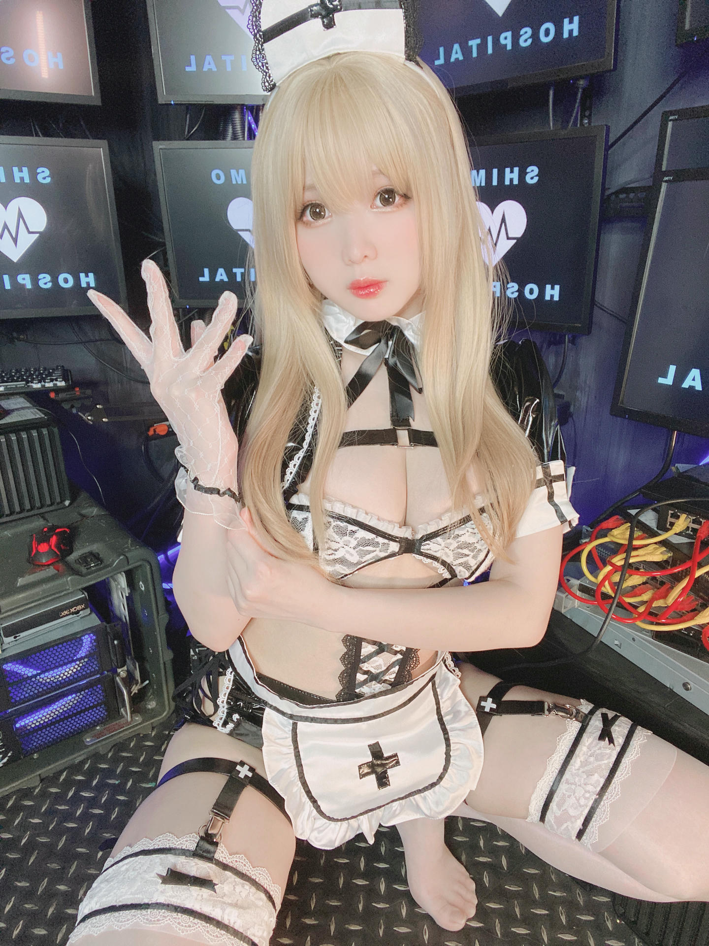 霜月shimo NO.075 Fantia 2022年06月会员合集(6期) [122P-990MB]-2022-06-21 ナースしもちゃん💉 [18P-134MB]_第1集