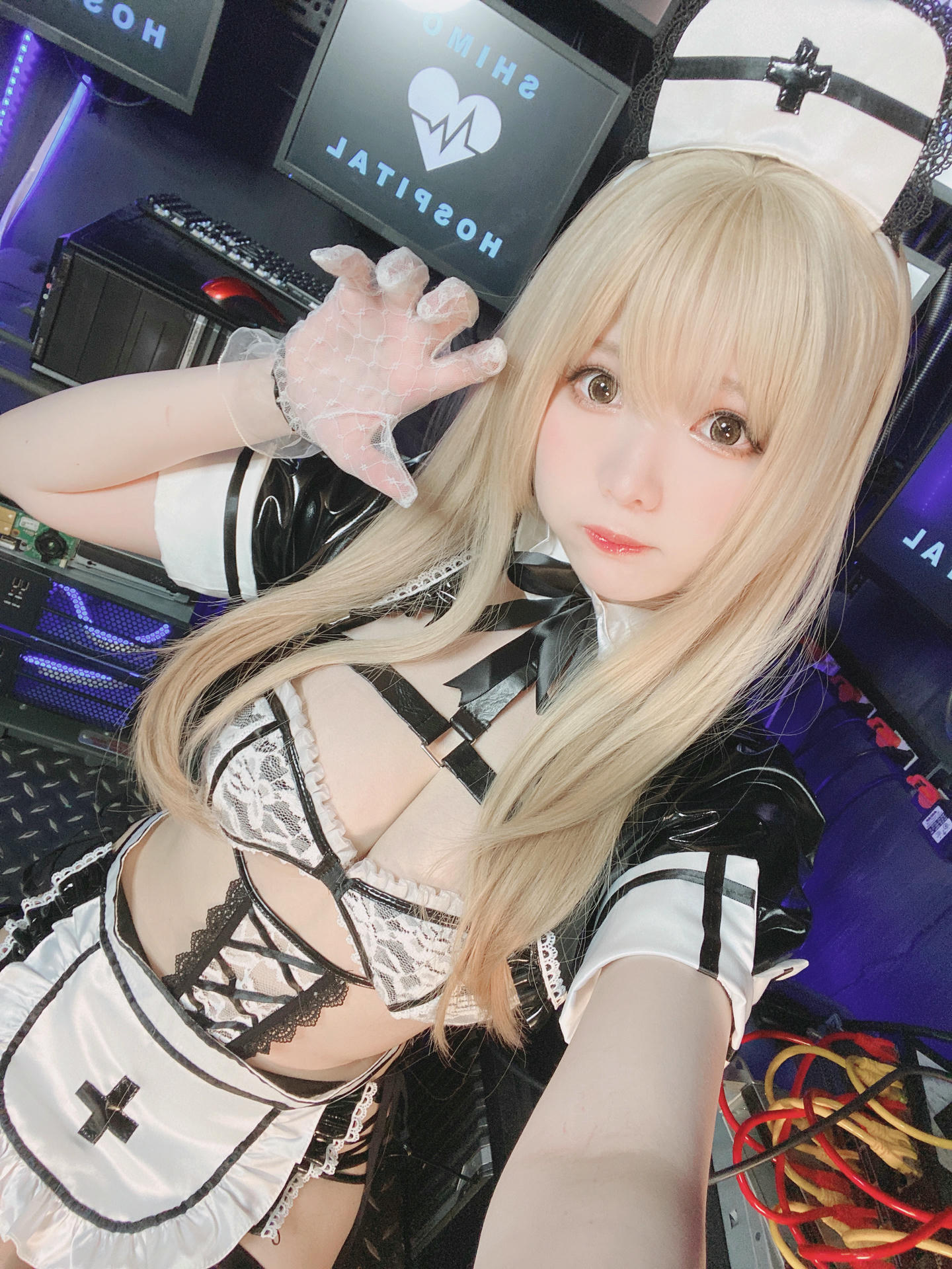 霜月shimo NO.075 Fantia 2022年06月会员合集(6期) [122P-990MB]-2022-06-21 ナースしもちゃん💉 [18P-134MB]_第1集