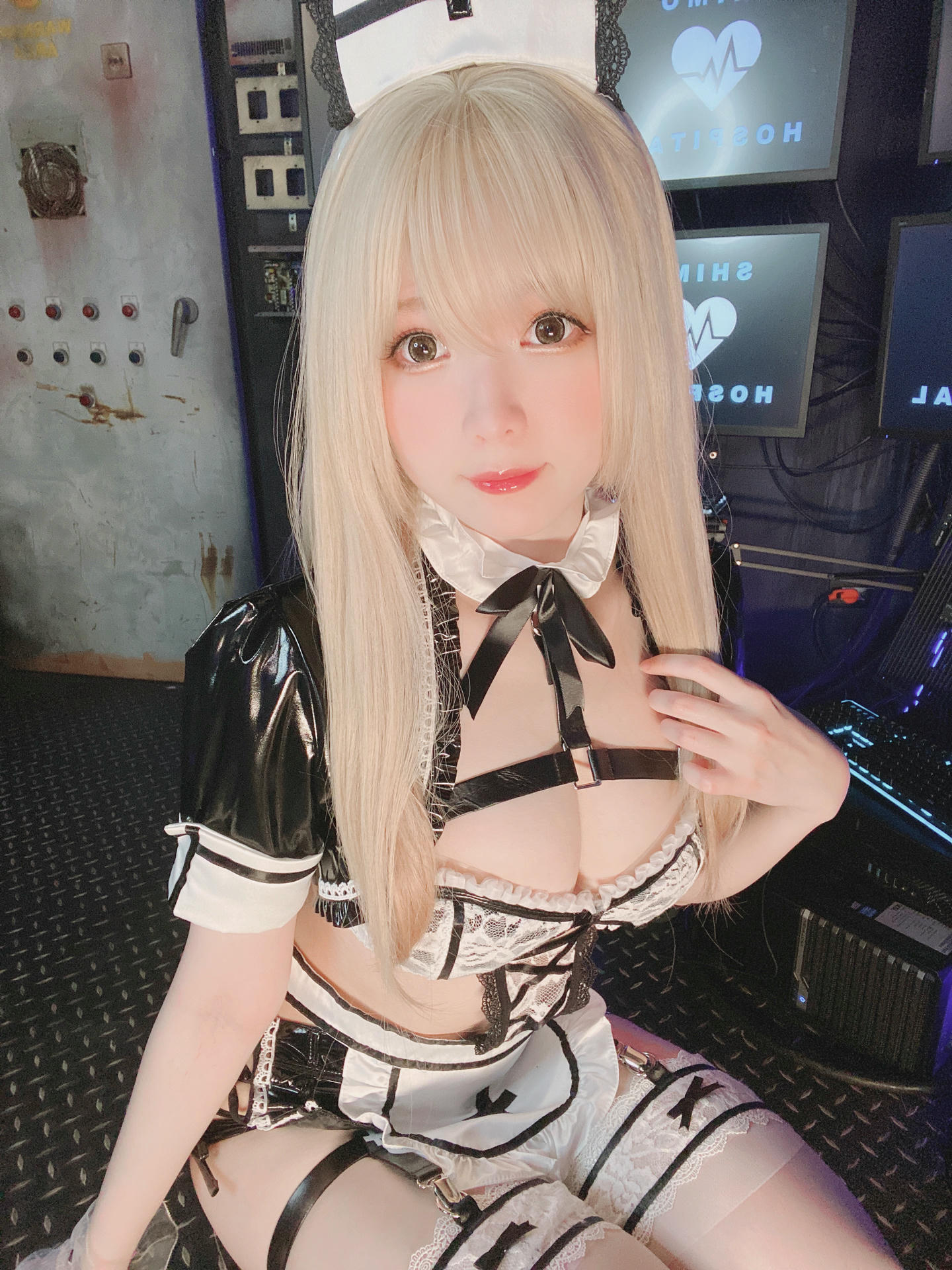 霜月shimo NO.075 Fantia 2022年06月会员合集(6期) [122P-990MB]-2022-06-21 ナースしもちゃん💉 [18P-134MB]_第1集