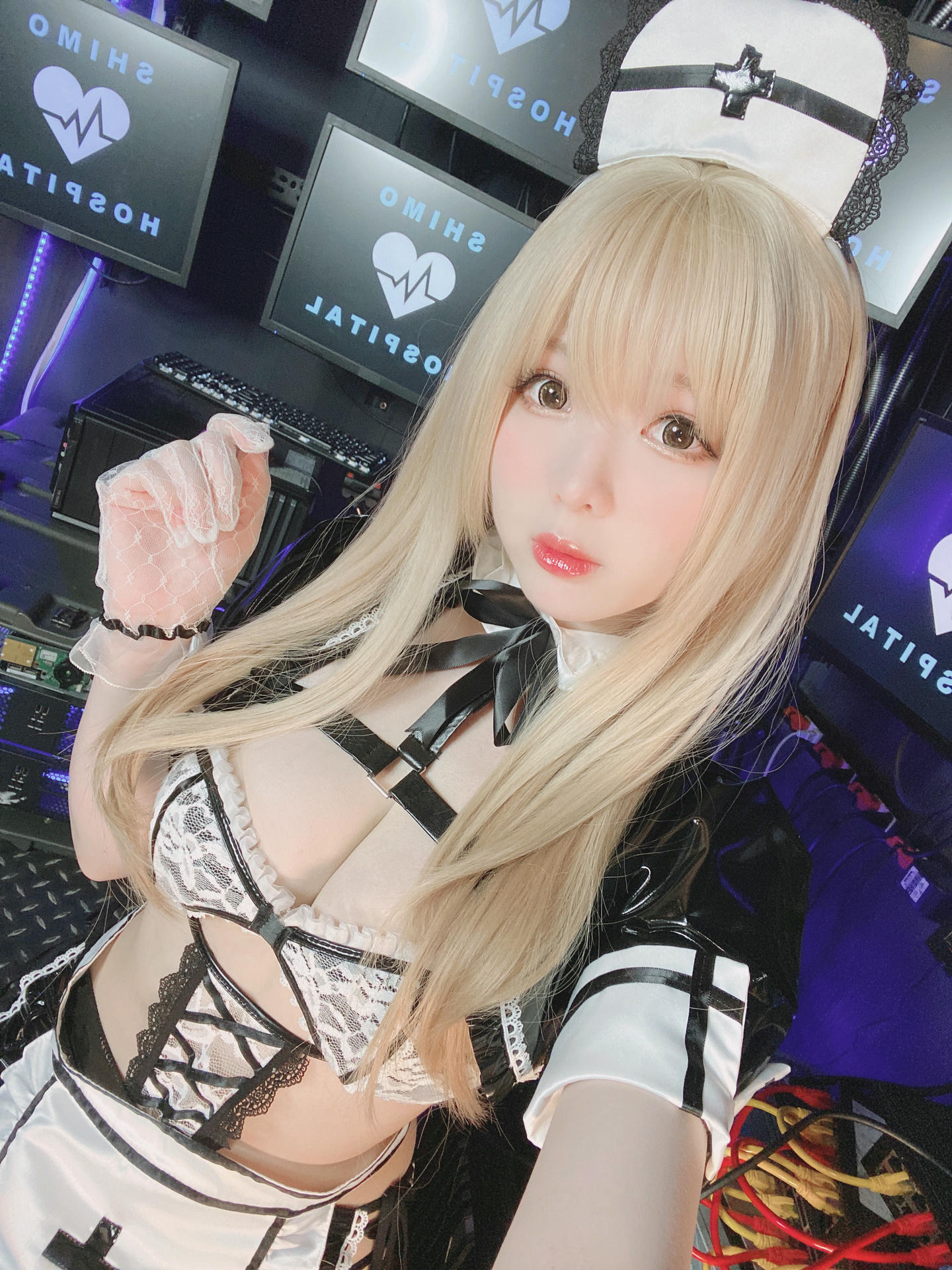 霜月shimo NO.075 Fantia 2022年06月会员合集(6期) [122P-990MB]-2022-06-21 ナースしもちゃん💉 [18P-134MB]_第1集