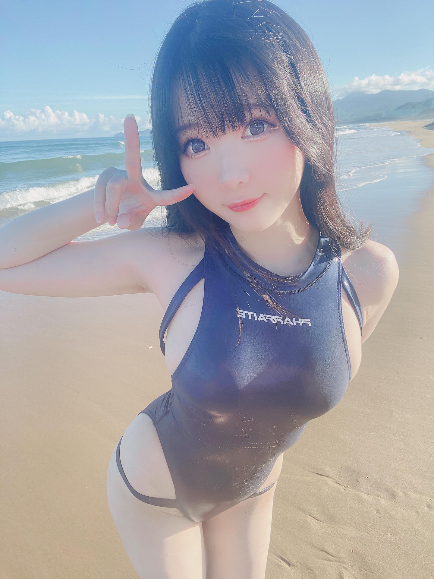 霜月shimo NO.080 Fantia 2022年10月会员合集(5期) [112P-836MB]-2022-10-17 競泳水着🌞 [26P-171.68MB]_第1集