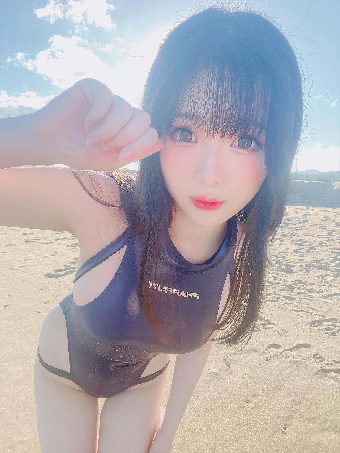 霜月shimo NO.080 Fantia 2022年10月会员合集(5期) [112P-836MB]-2022-10-17 競泳水着🌞 [26P-171.68MB]_第1集